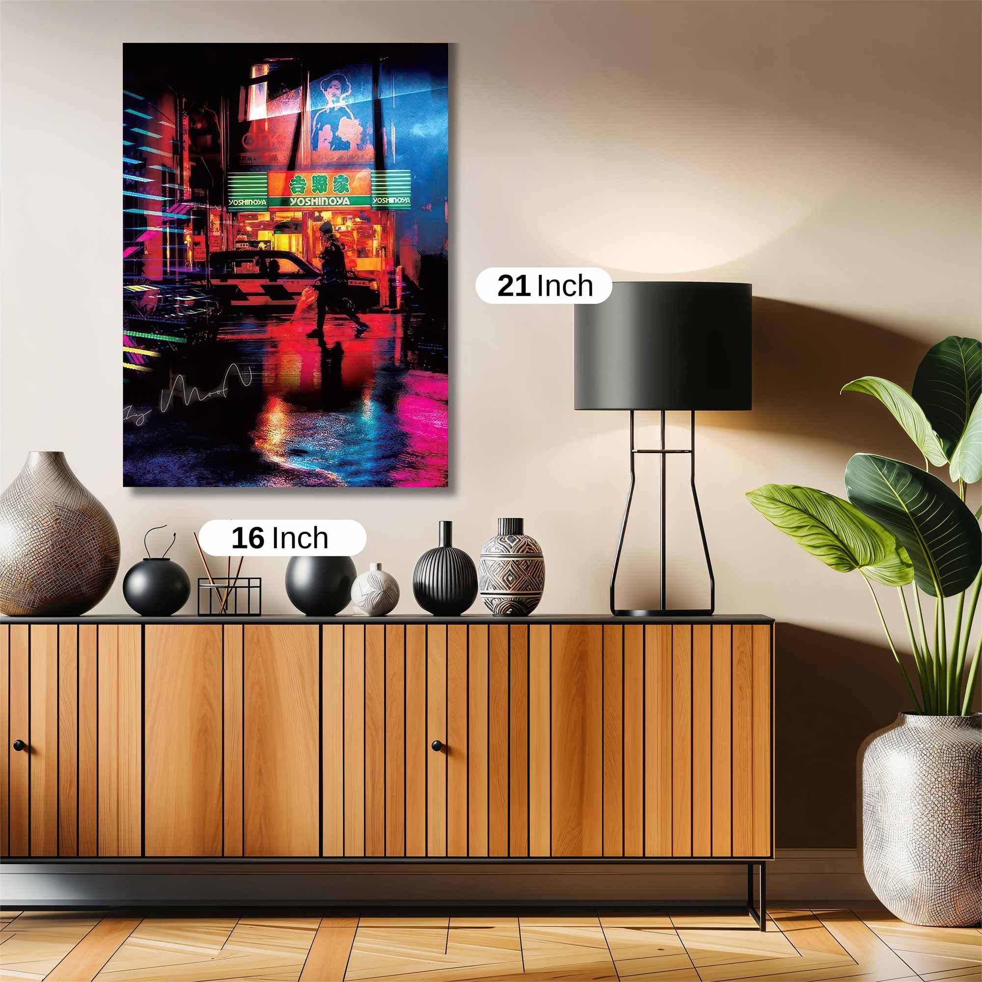 Neon Reverie Safe Wall Magnetic / M