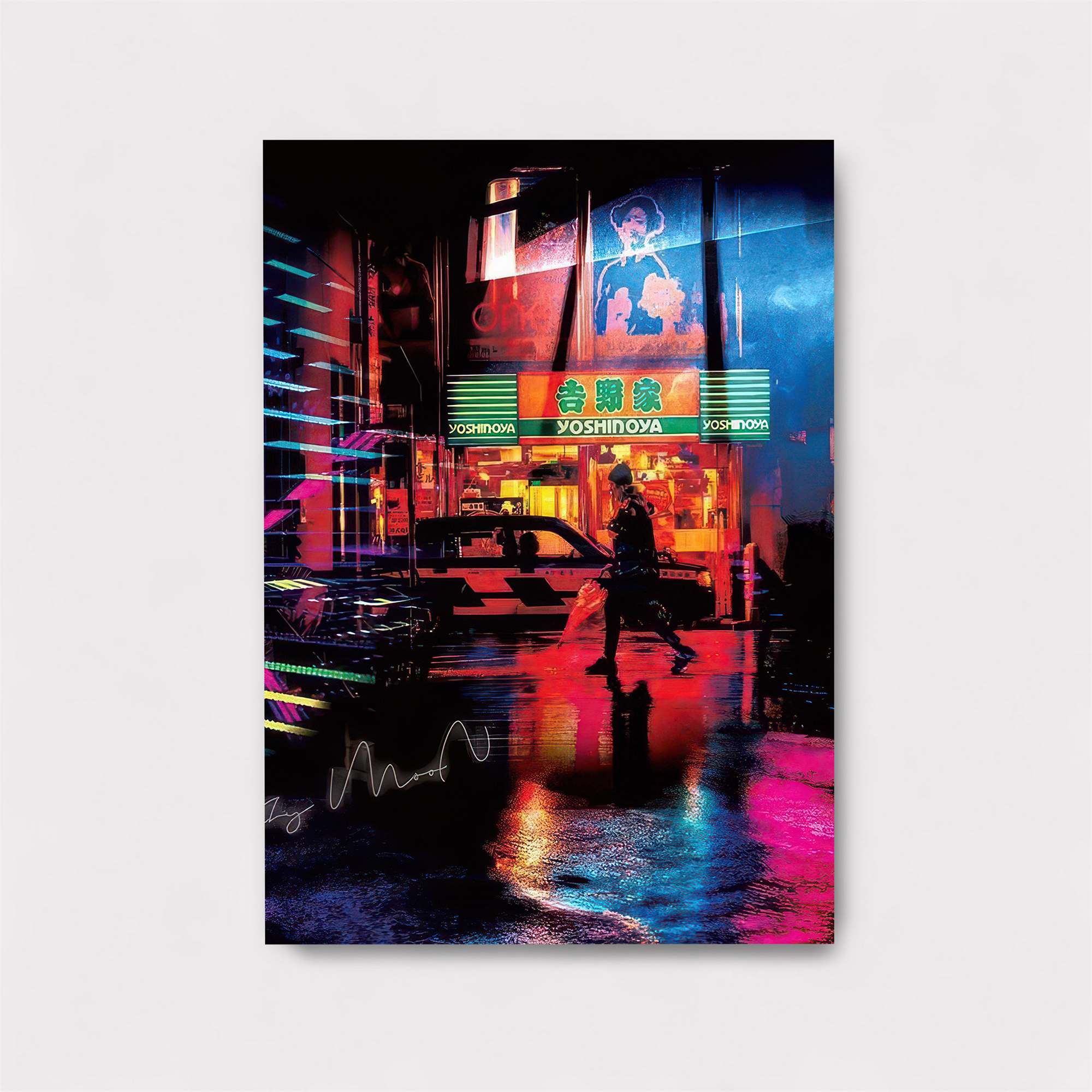 Neon Reverie Safe Wall Magnetic / M