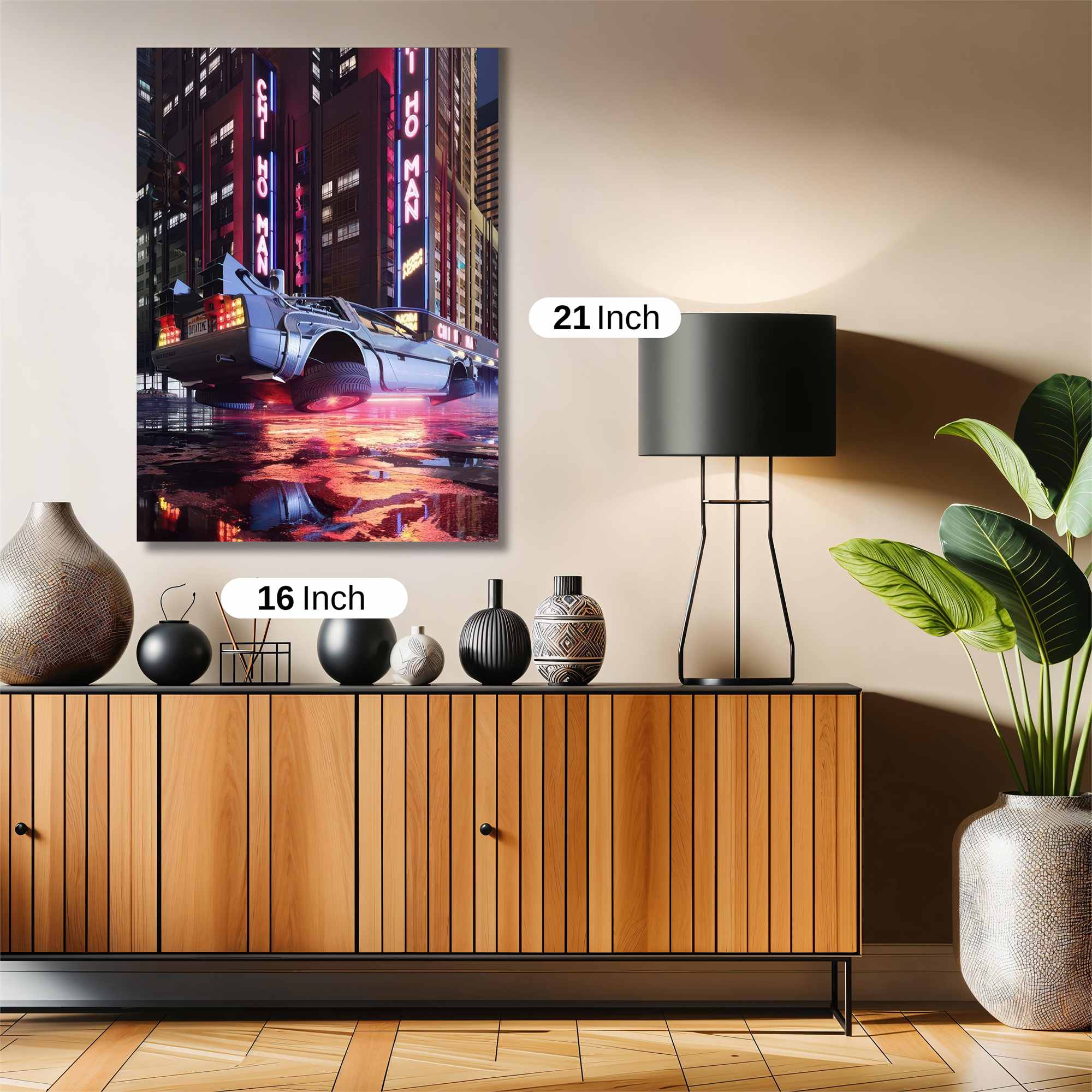 Futuristic Vortex Safe Wall Magnetic / M