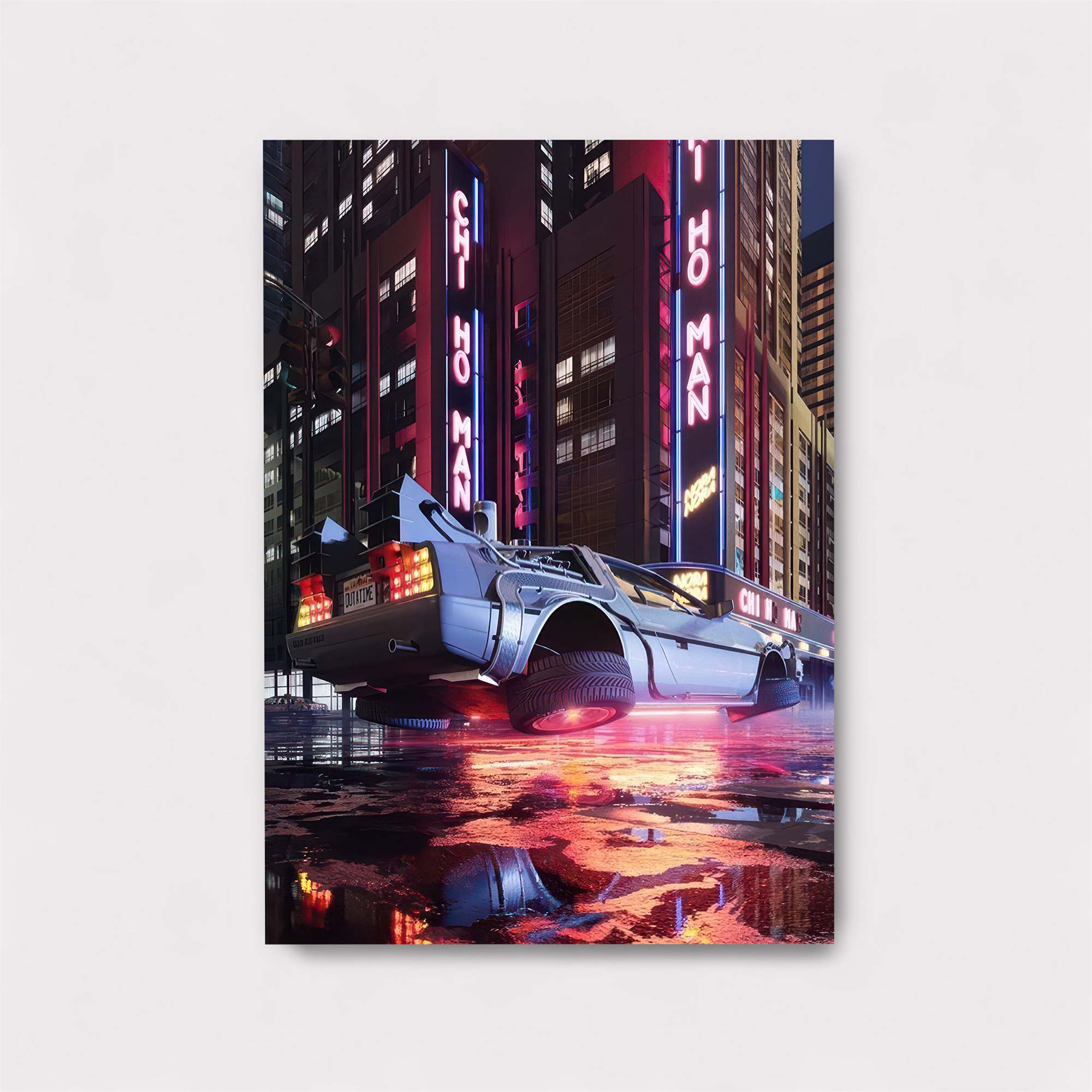 Futuristic Vortex Safe Wall Magnetic / M