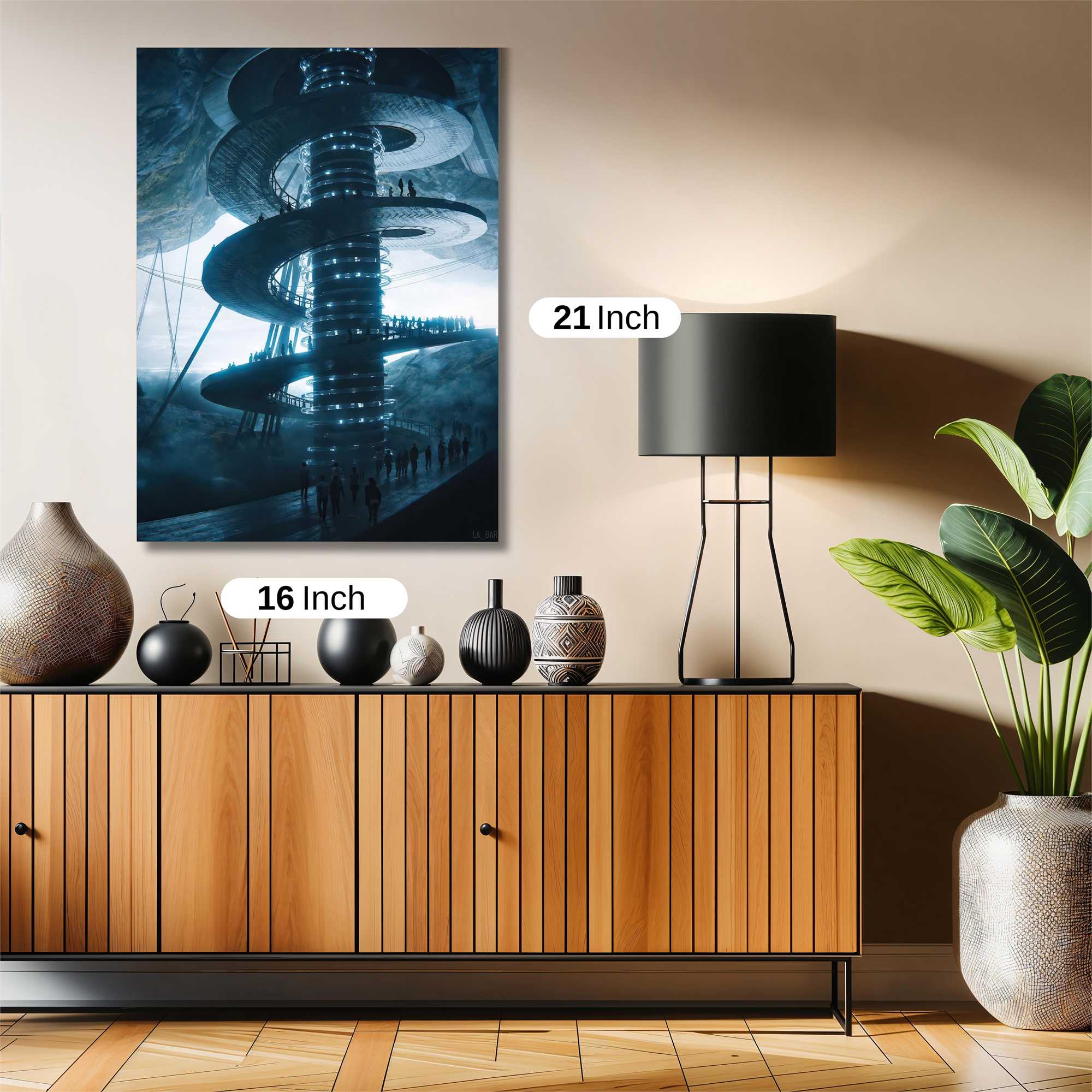 Spiral Ascent Safe Wall Magnetic / M