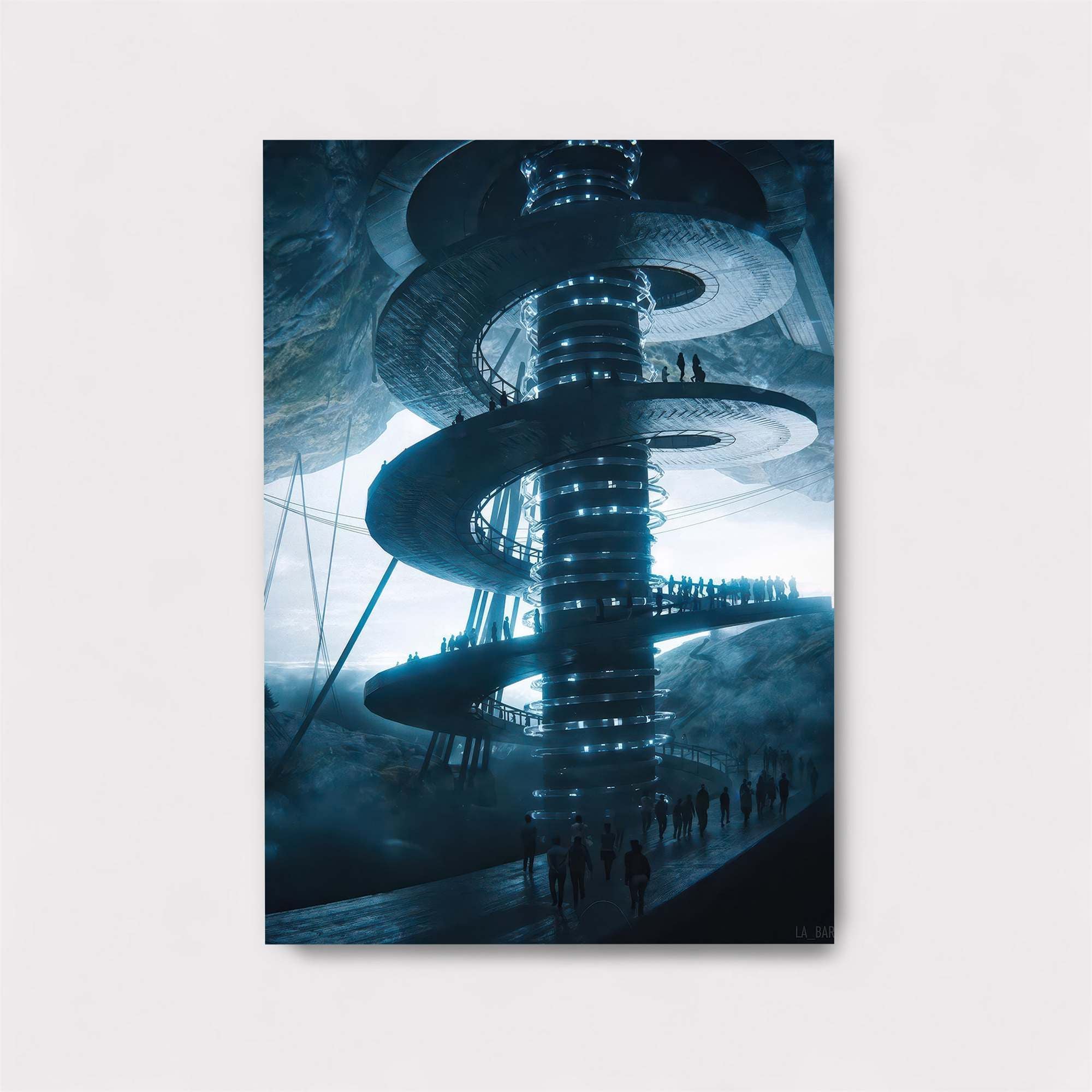 Spiral Ascent Safe Wall Magnetic / M