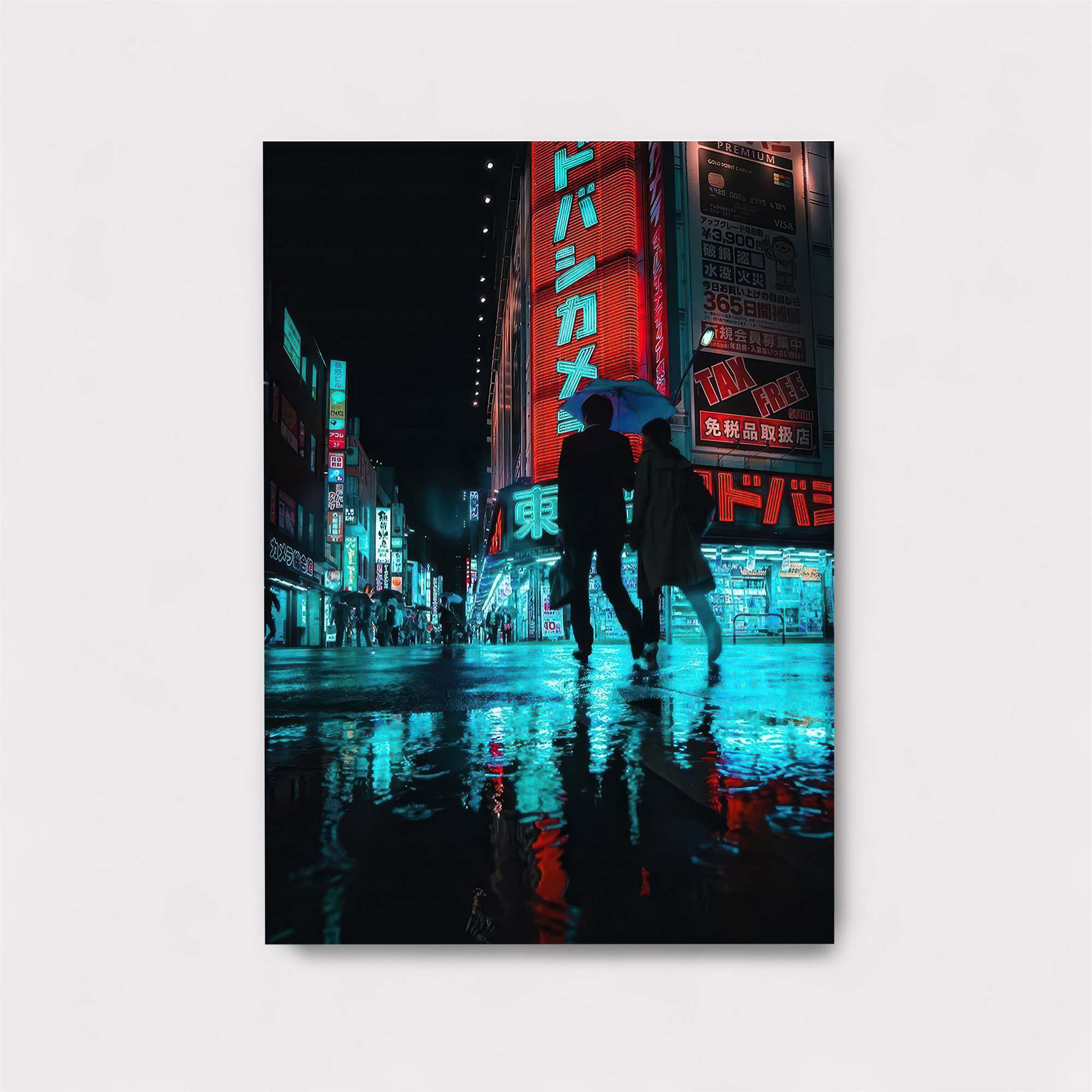 Neon Reflections Safe Wall Magnetic / M