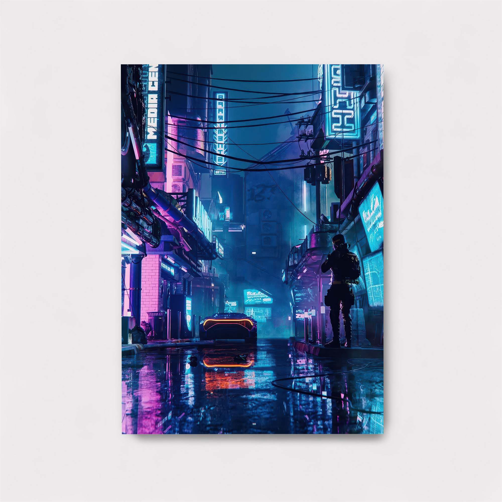 Neon Reverie Safe Wall Magnetic / M