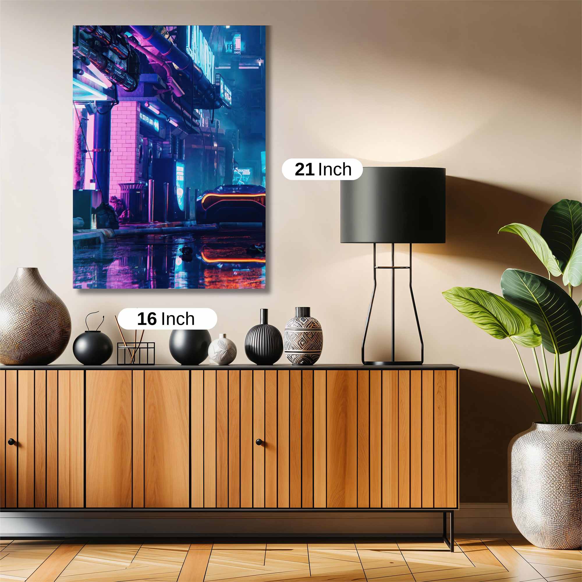 Neon Reverie Safe Wall Magnetic / M