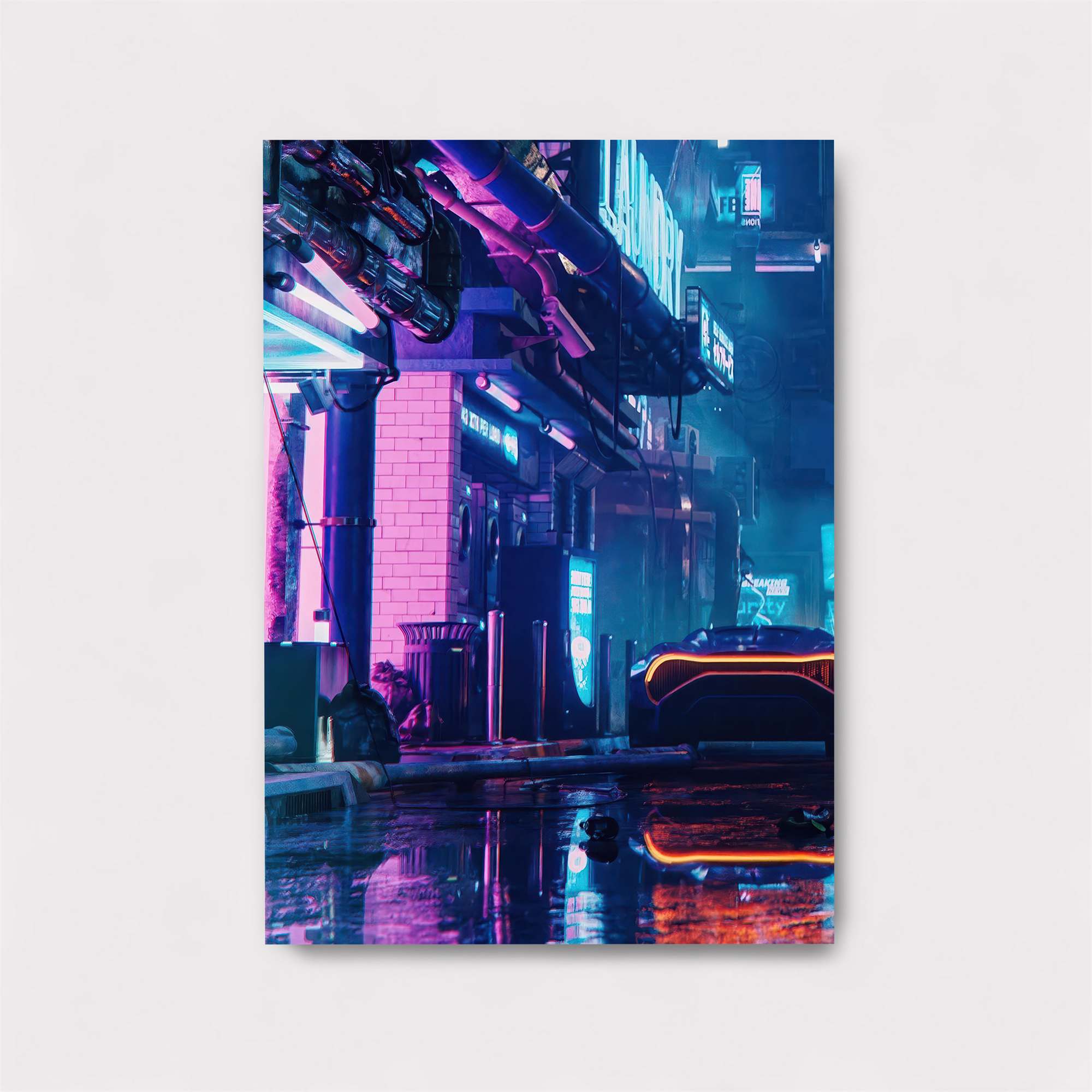 Neon Reverie Safe Wall Magnetic / M