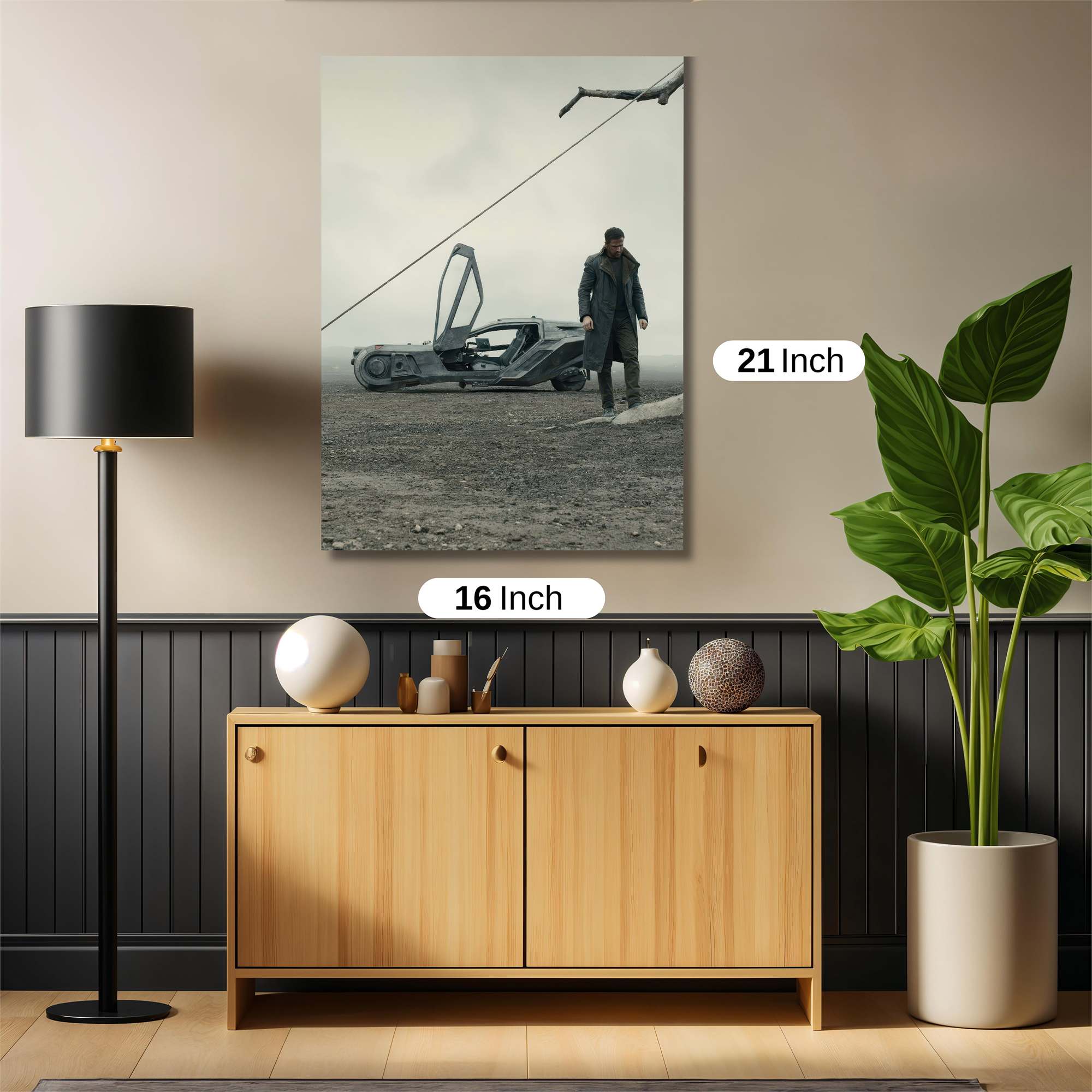 Desolate Journey Safe Wall Magnetic / M