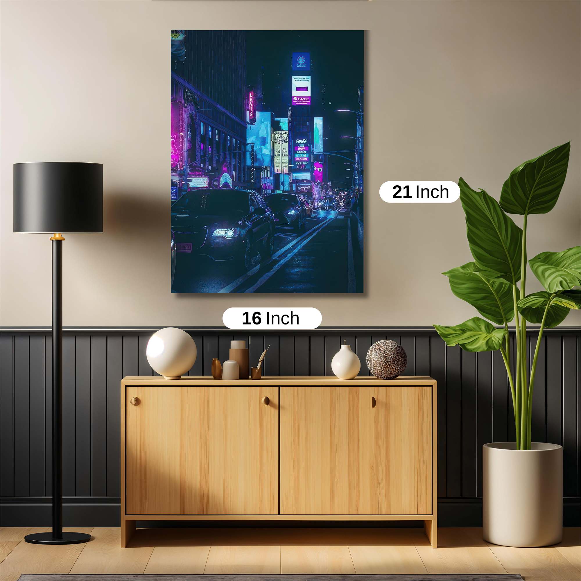 Neon Reverie Safe Wall Magnetic / M