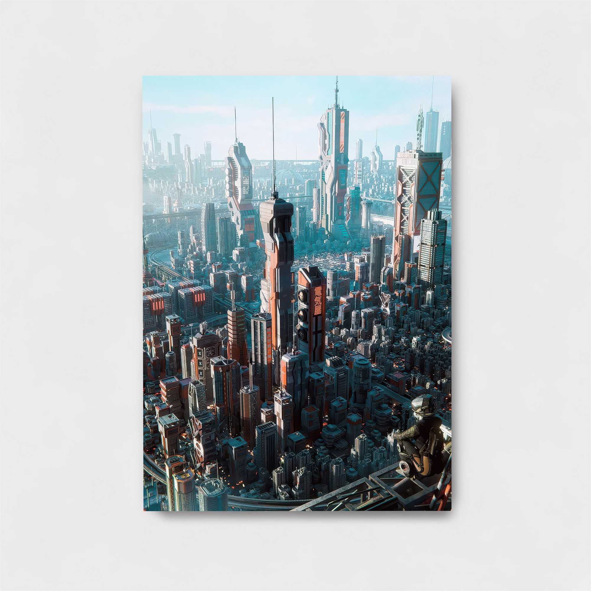 Futuristic Hub Safe Wall Magnetic / M