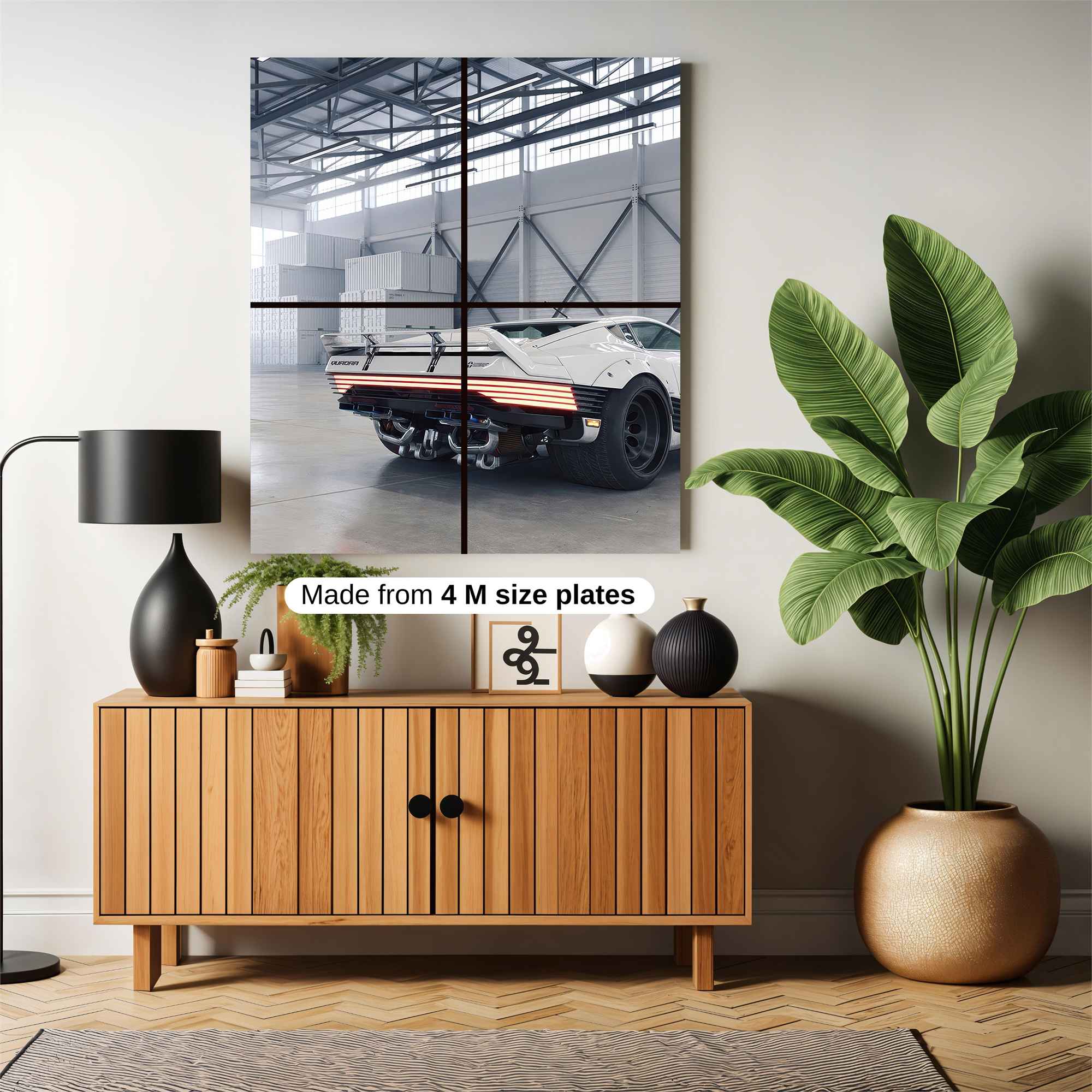 Futuristic Velocity Safe Wall Magnetic / M