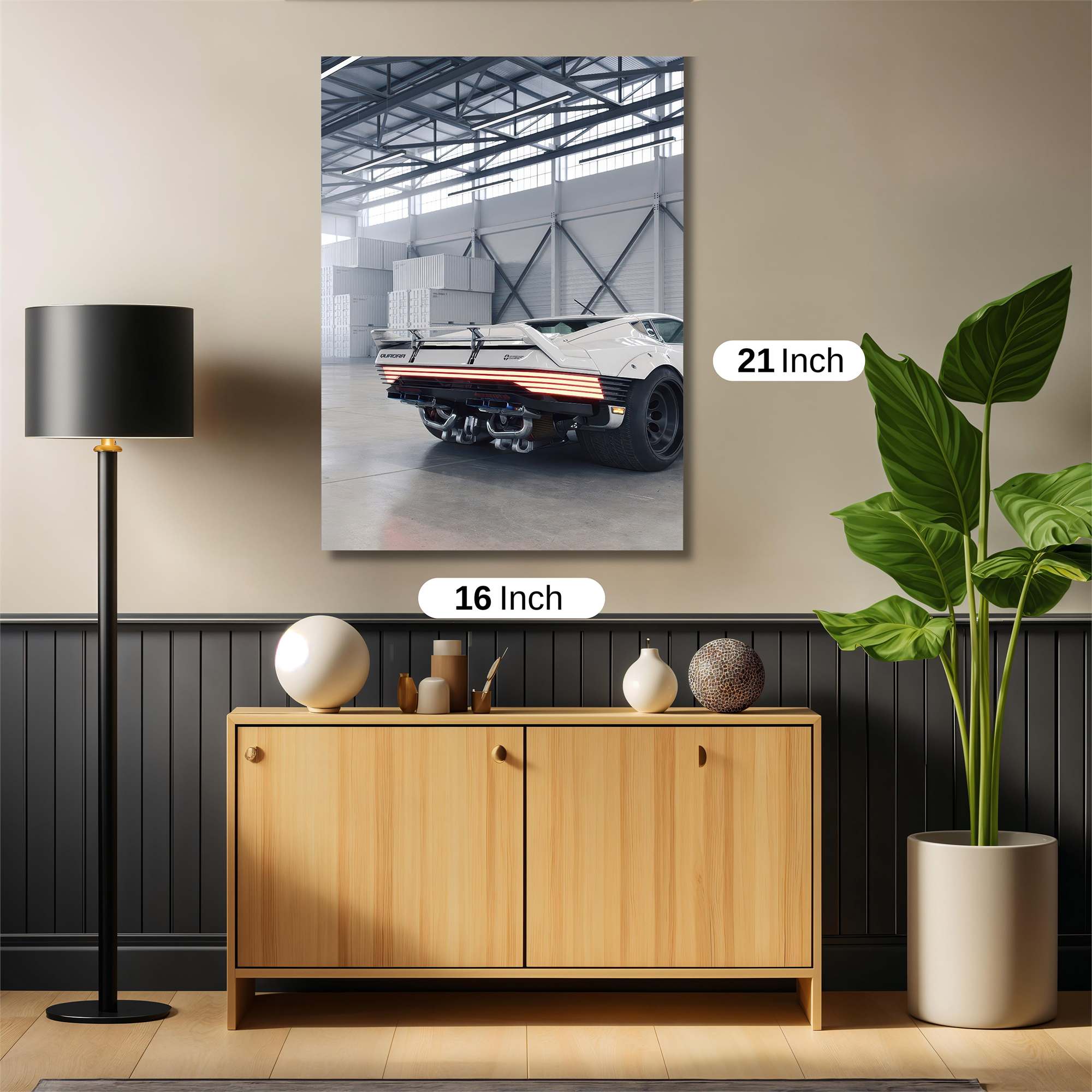 Futuristic Velocity Safe Wall Magnetic / M