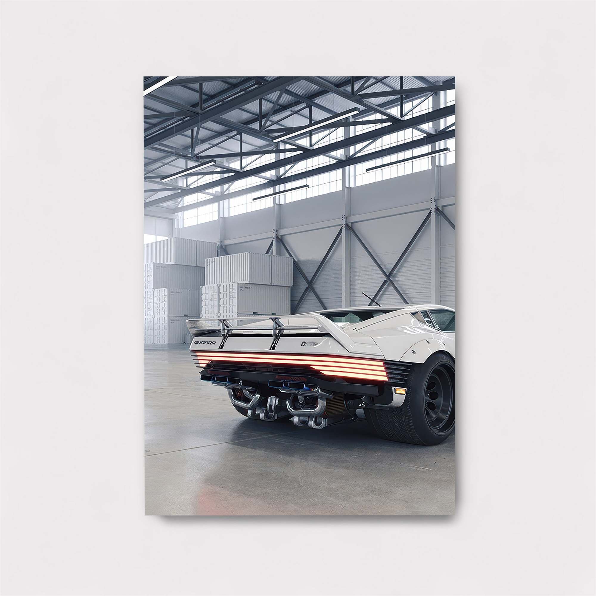 Futuristic Velocity Safe Wall Magnetic / M