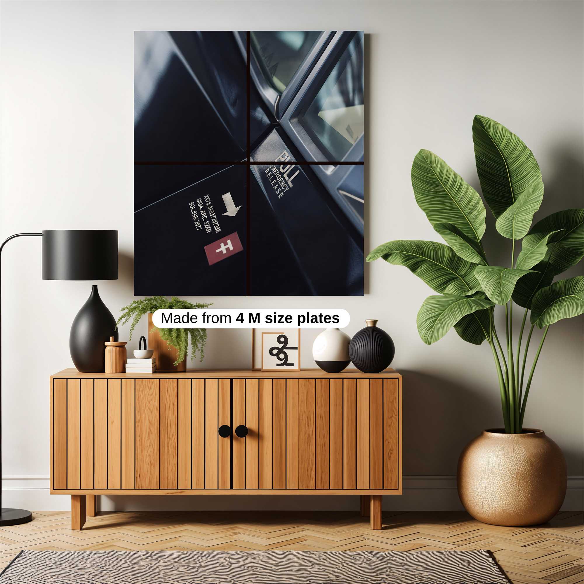 Reflective Release Safe Wall Magnetic / M