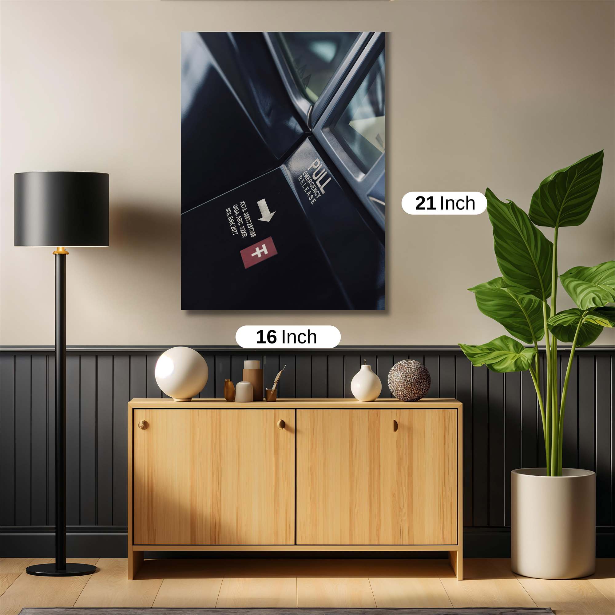 Reflective Release Safe Wall Magnetic / M