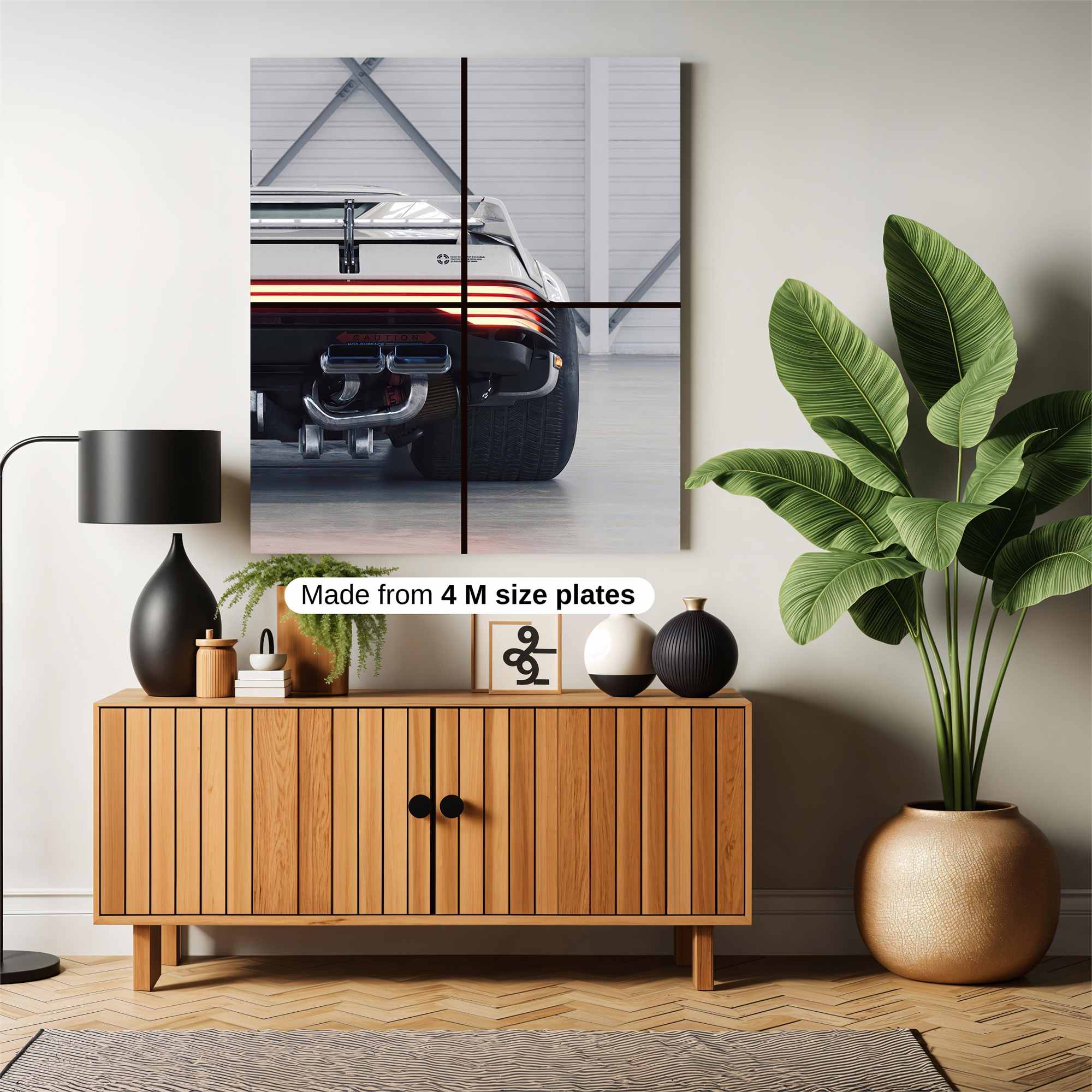 Futuristic Power Safe Wall Magnetic / M