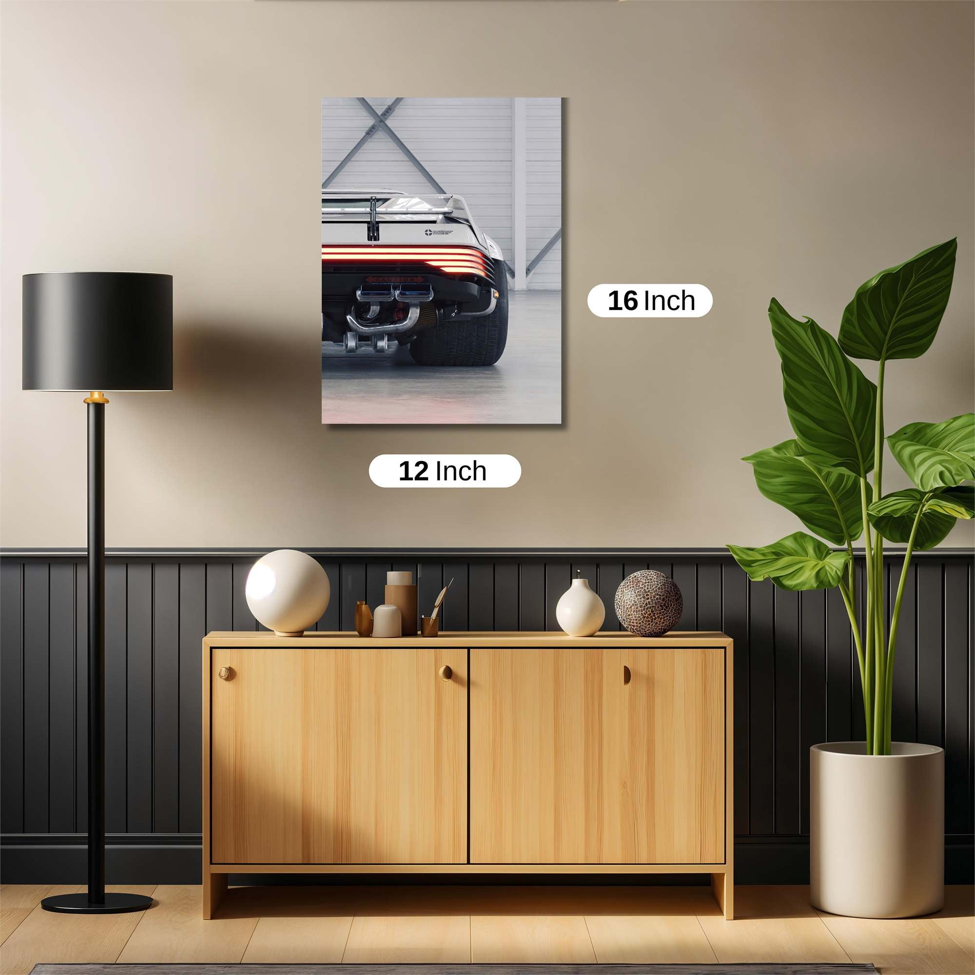 Futuristic Power Safe Wall Magnetic / M