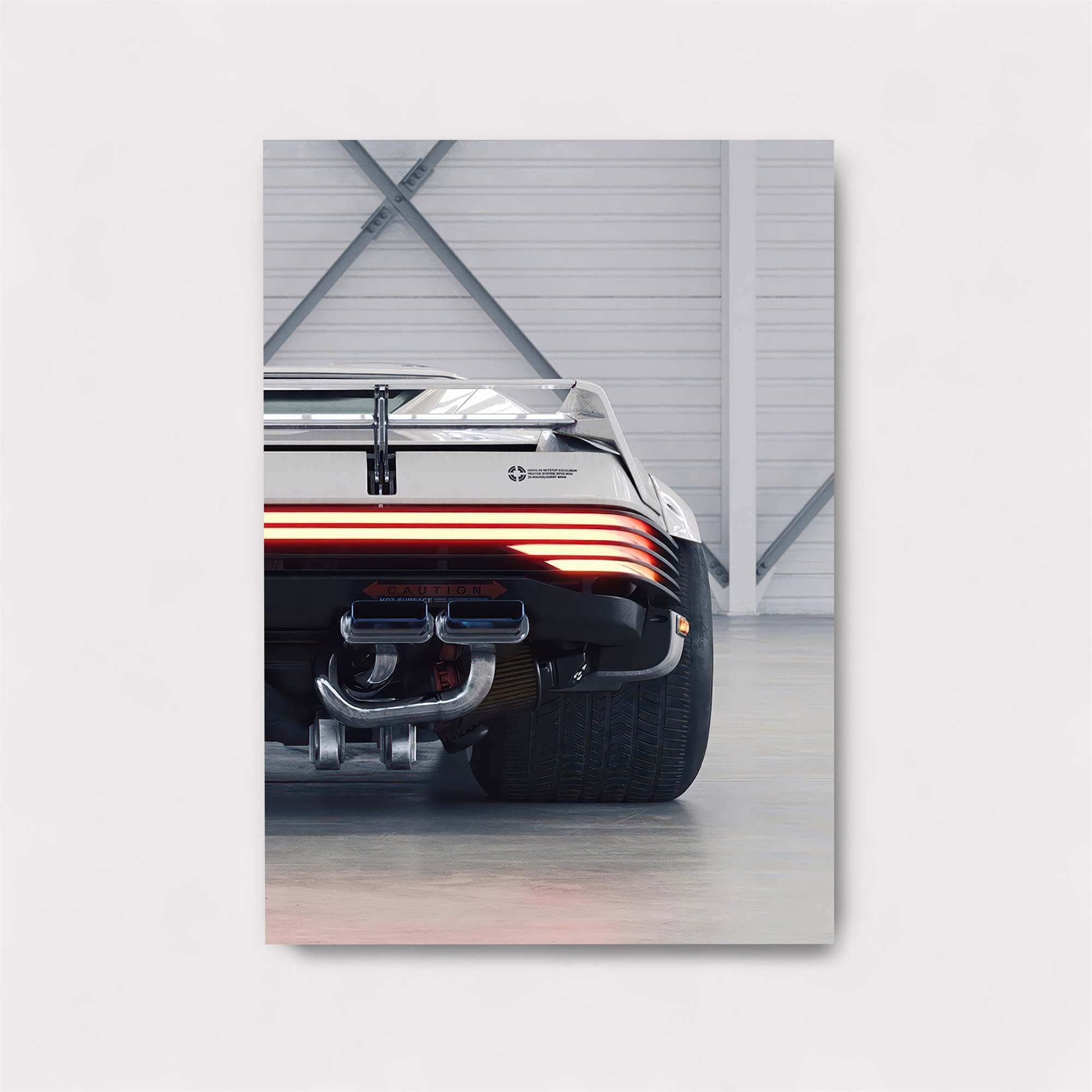 Futuristic Power Safe Wall Magnetic / M