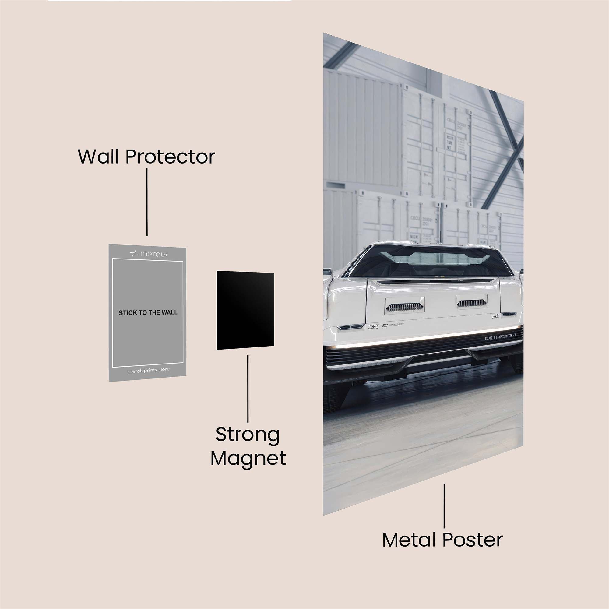 Lancia Dreamscape Safe Wall Magnetic / M