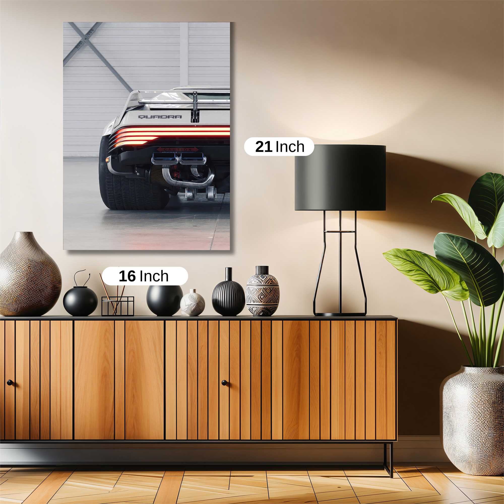 Retro Futurism Safe Wall Magnetic / M