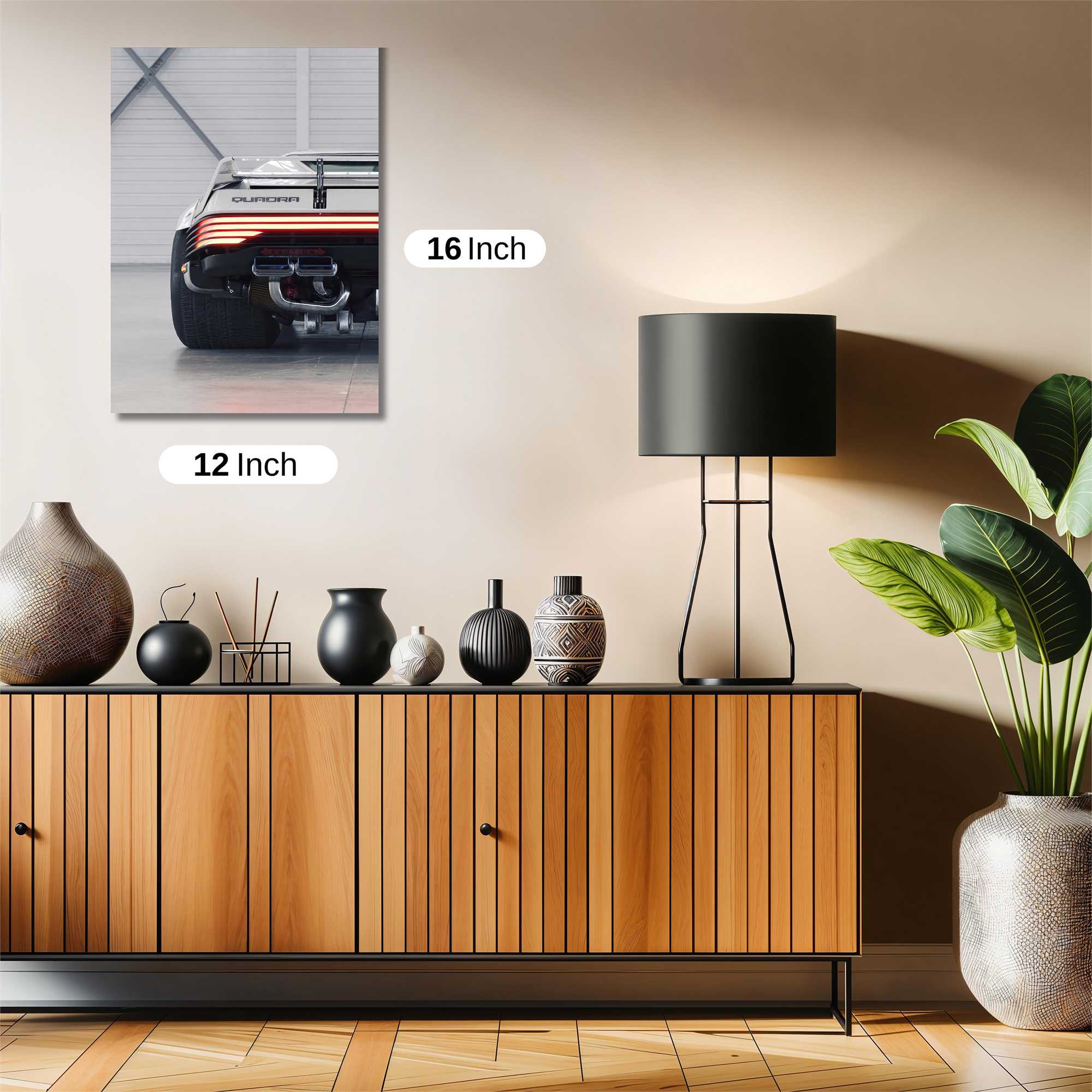 Retro Futurism Safe Wall Magnetic / M