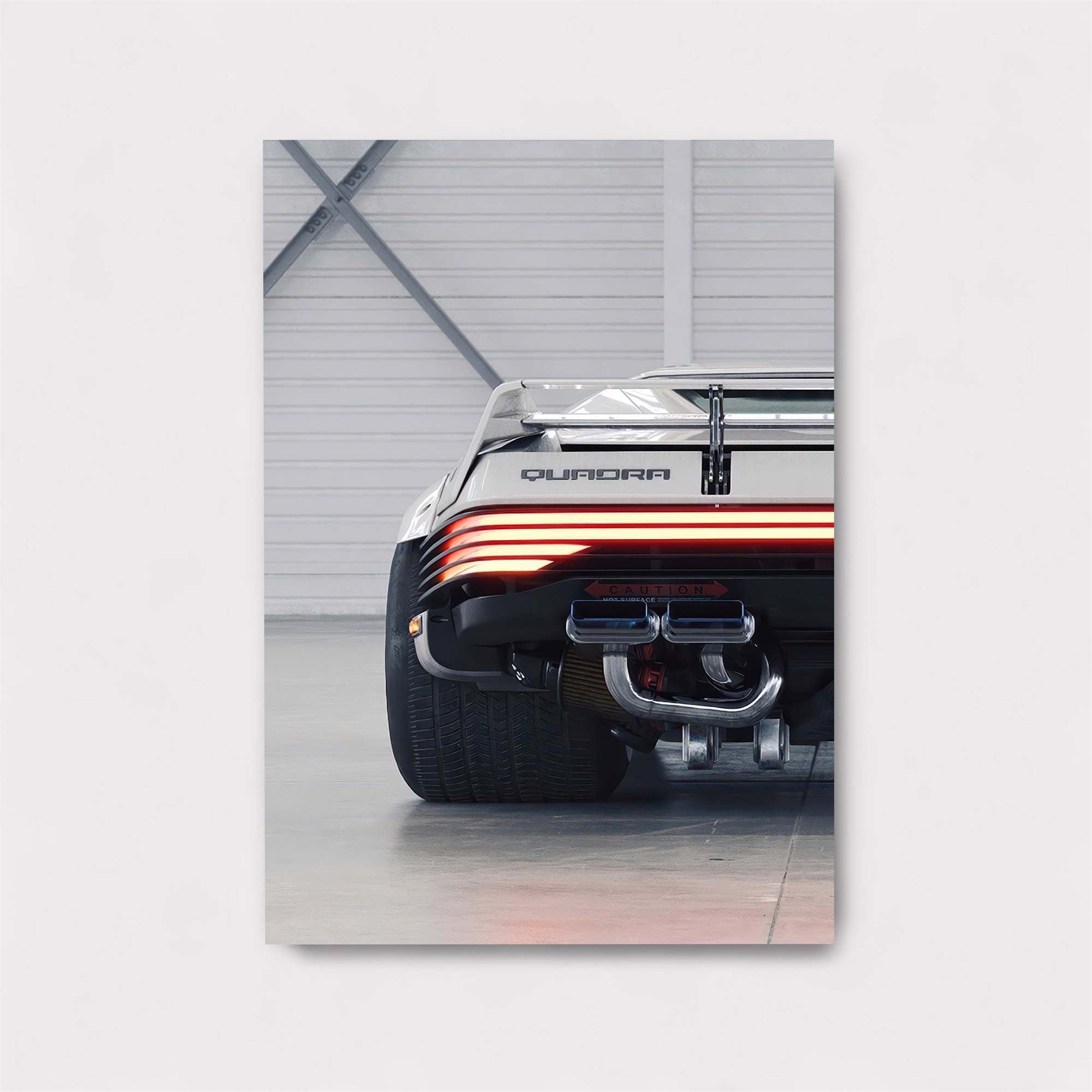 Retro Futurism Safe Wall Magnetic / M