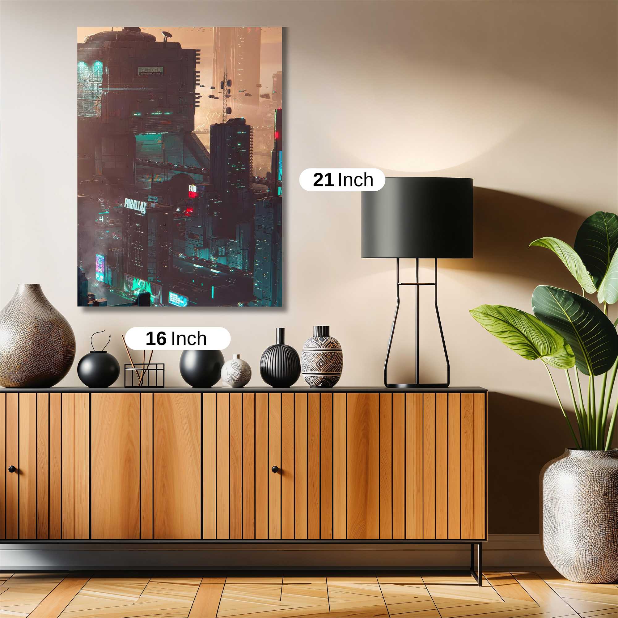 Parallax Dreamscape Safe Wall Magnetic / M