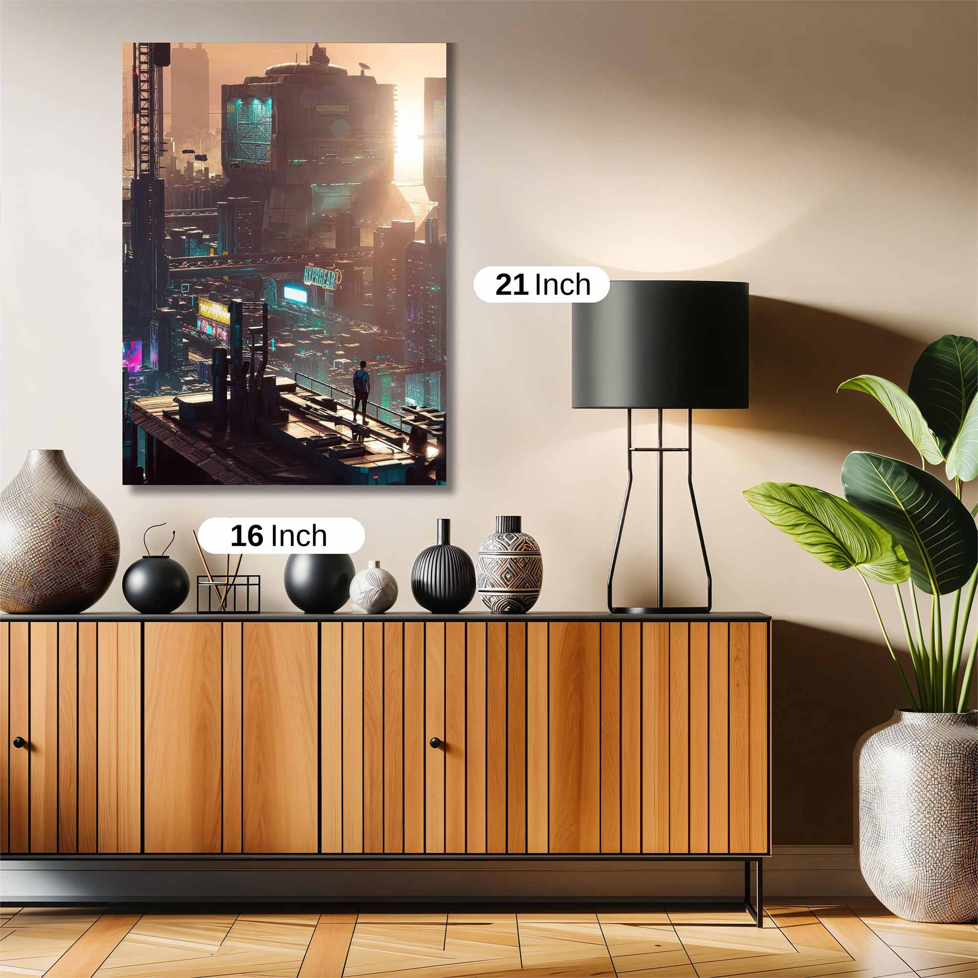 Urban Dystopia Safe Wall Magnetic / M