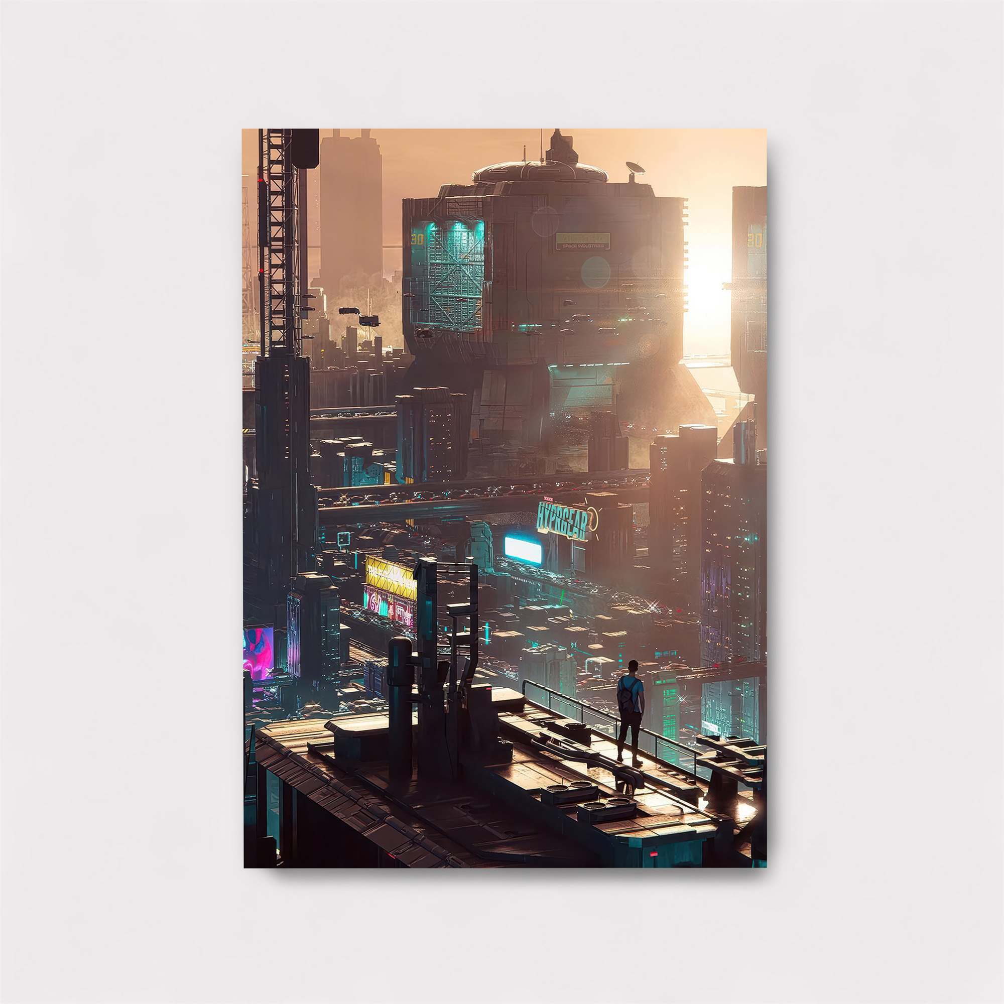 Urban Dystopia Safe Wall Magnetic / M