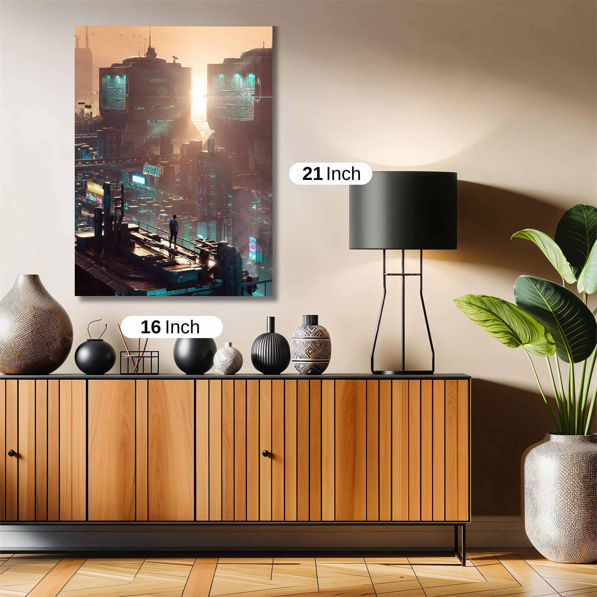 Neon Reverie Safe Wall Magnetic / M