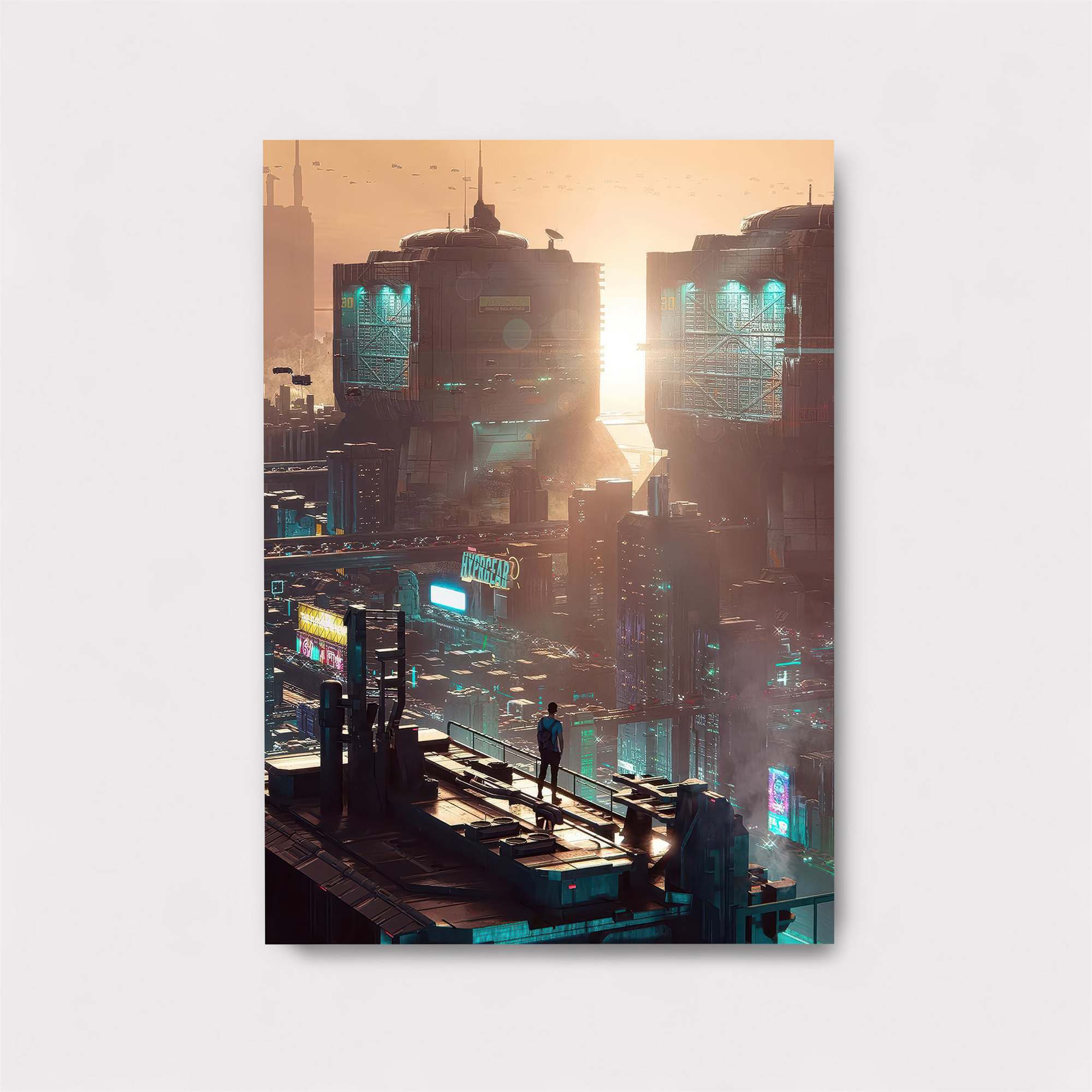 Neon Reverie Safe Wall Magnetic / M