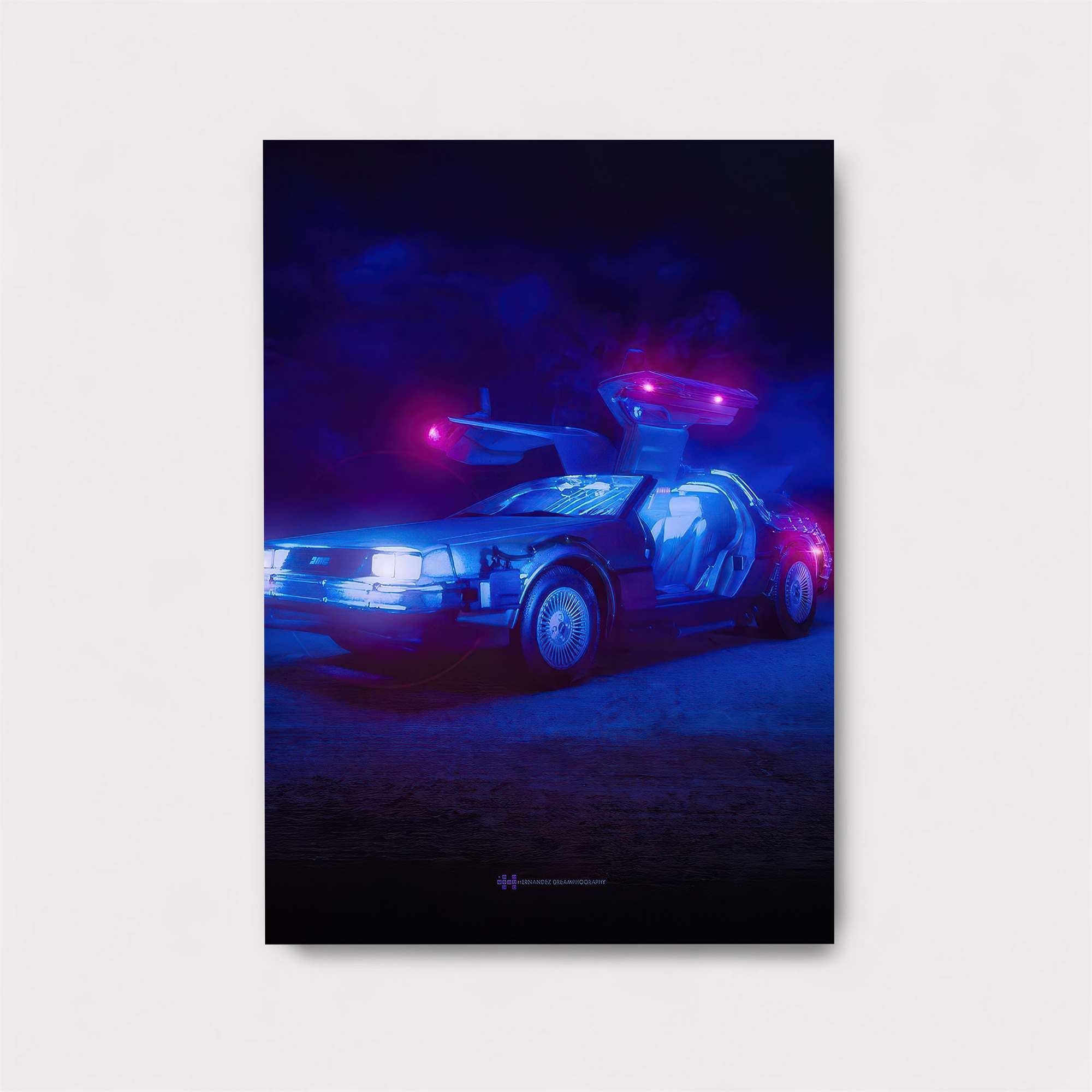DeLorean Dreamscape Safe Wall Magnetic / M