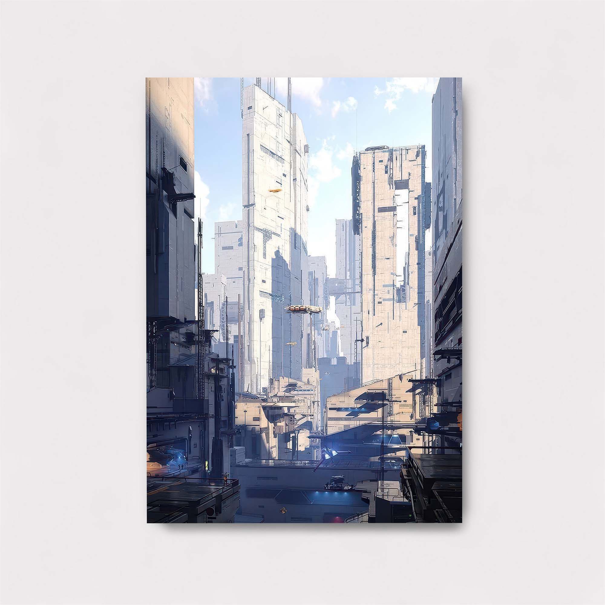 Futuristic Realm Safe Wall Magnetic / M