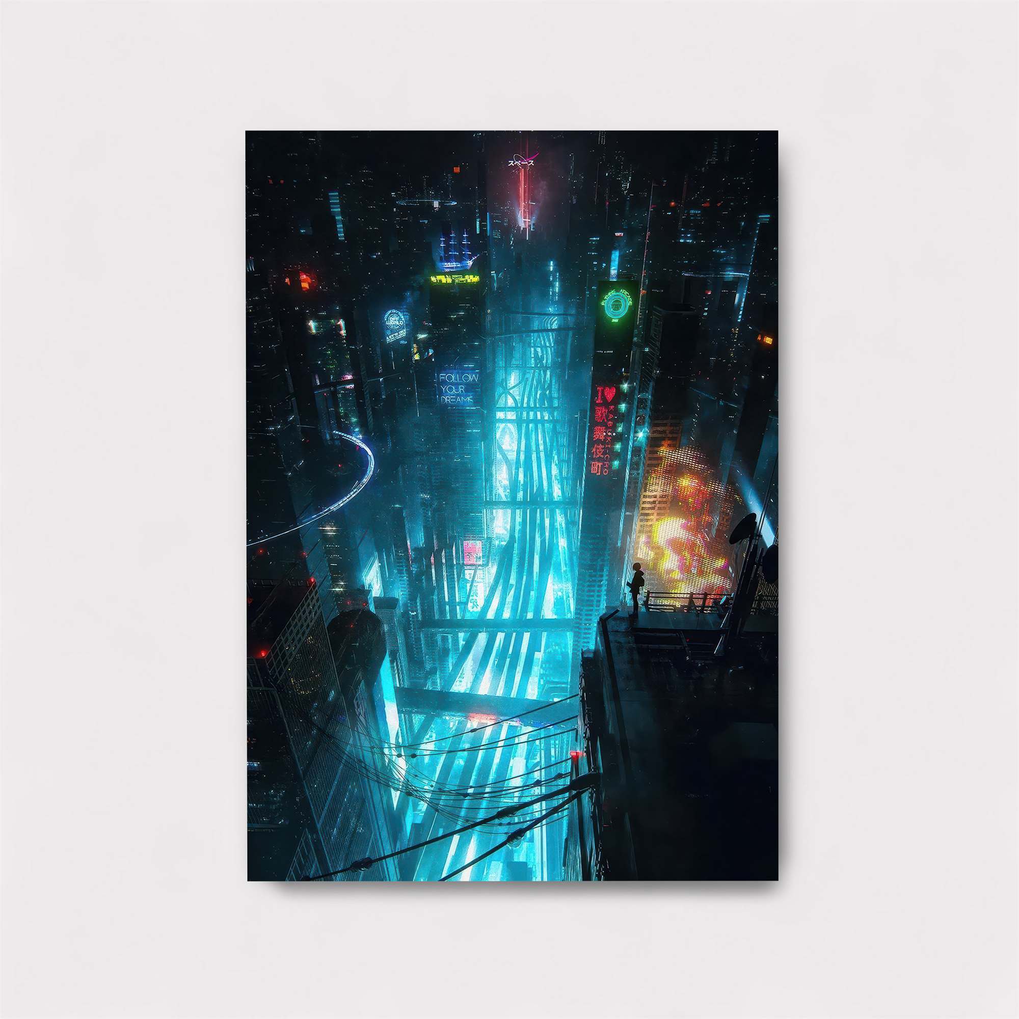 Neon Dreams Safe Wall Magnetic / M