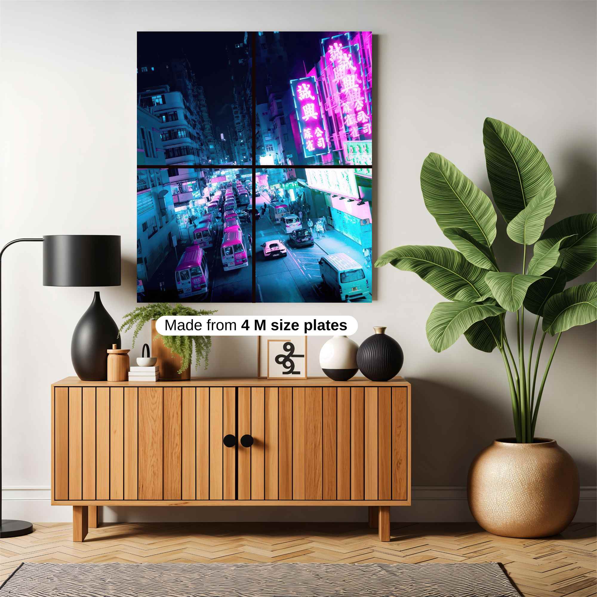 Neon Vortex Safe Wall Magnetic / M