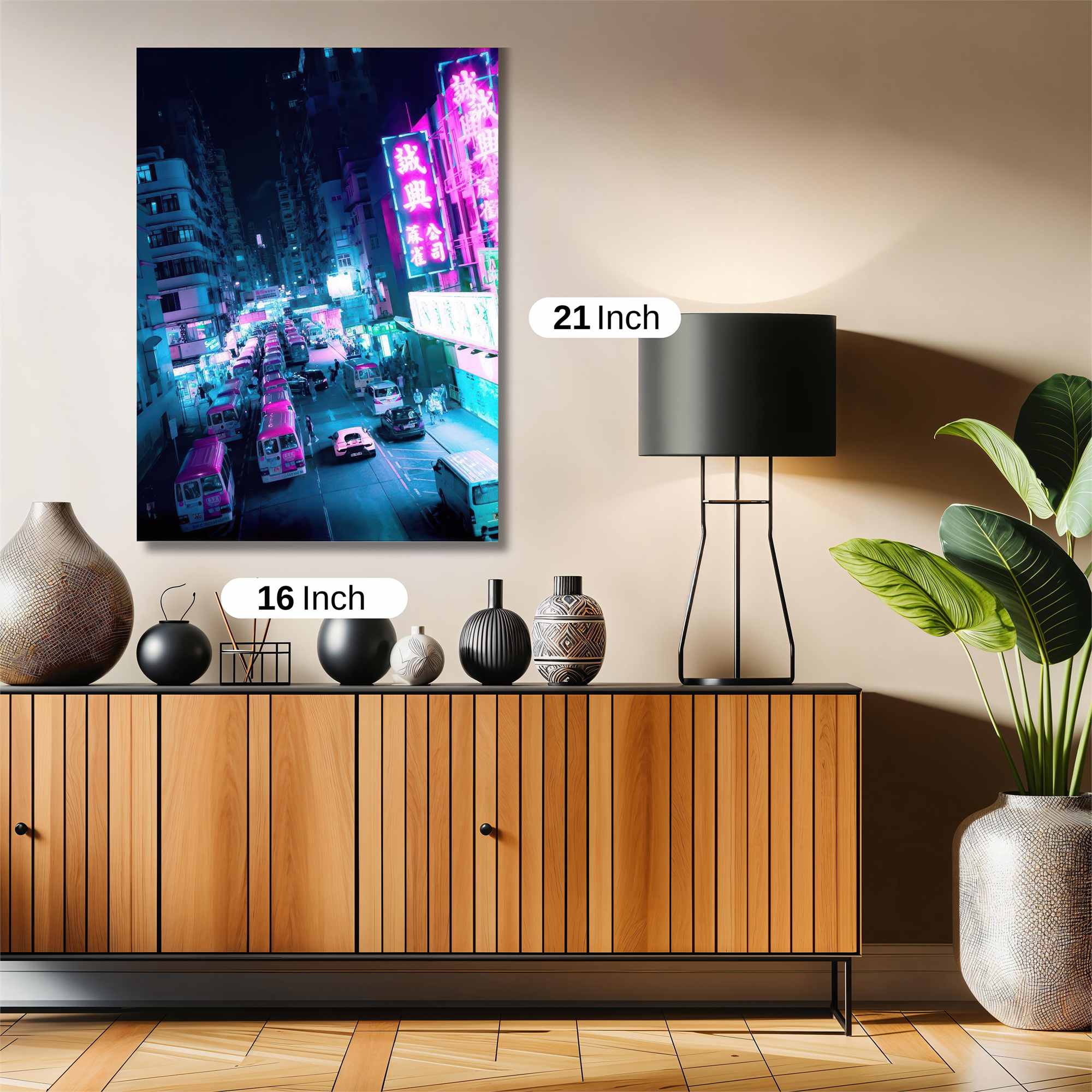 Neon Vortex Safe Wall Magnetic / M