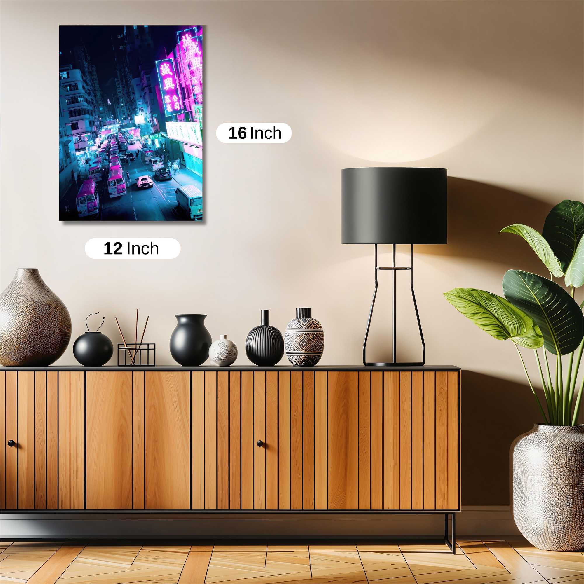 Neon Vortex Safe Wall Magnetic / M