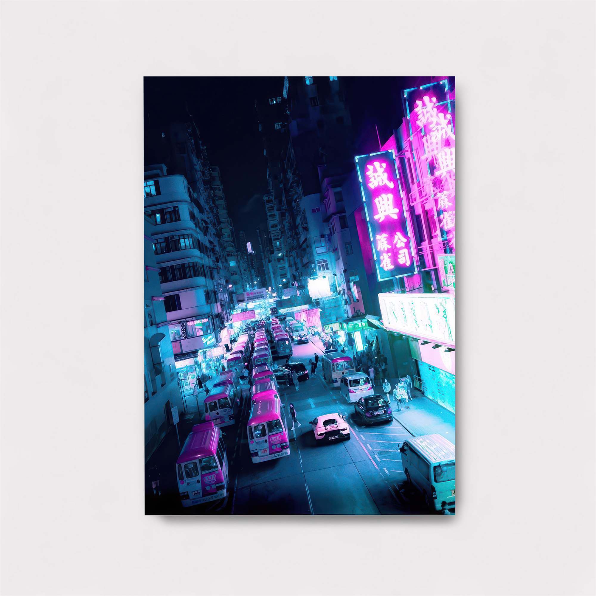 Neon Vortex Safe Wall Magnetic / M