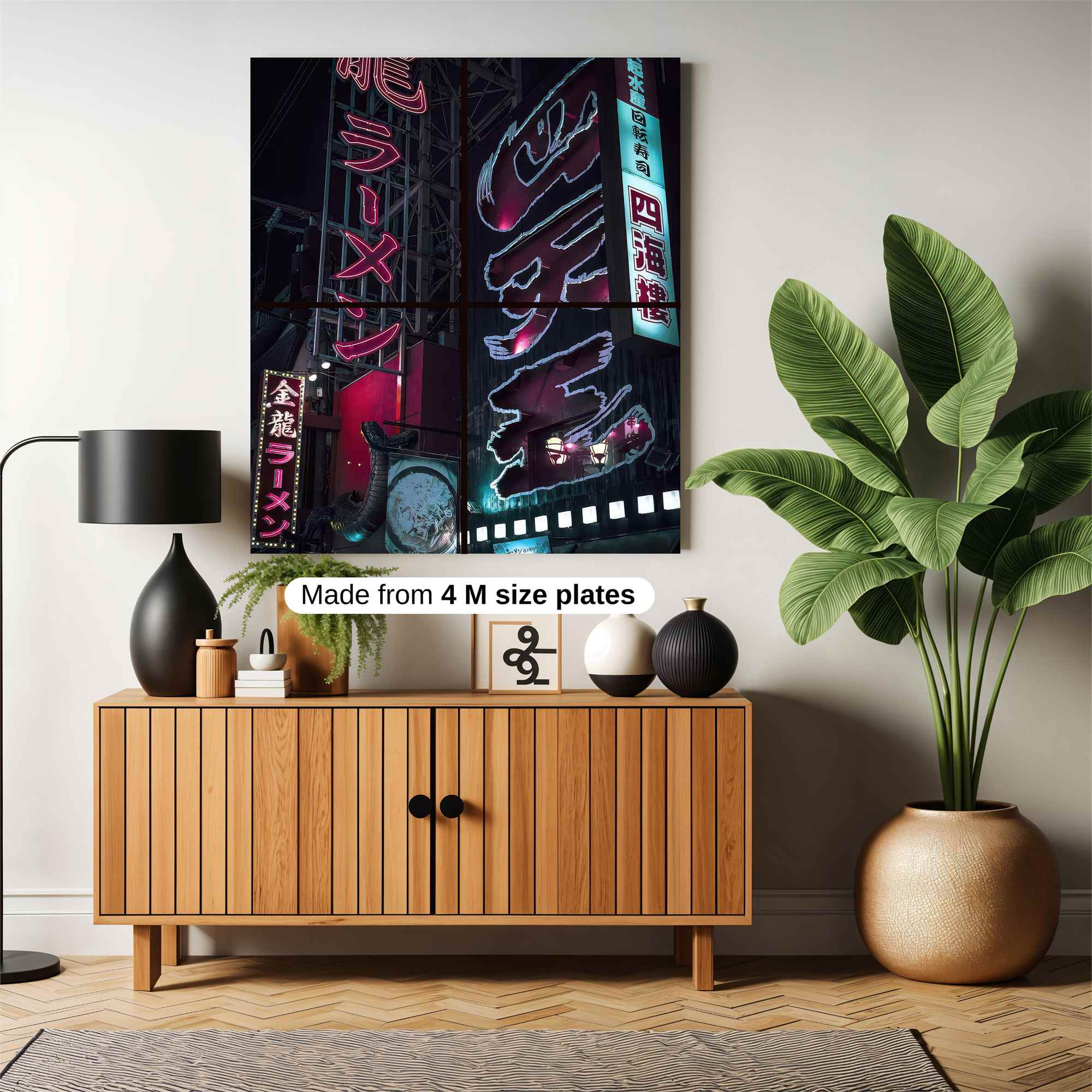 Neon Whispers Safe Wall Magnetic / M