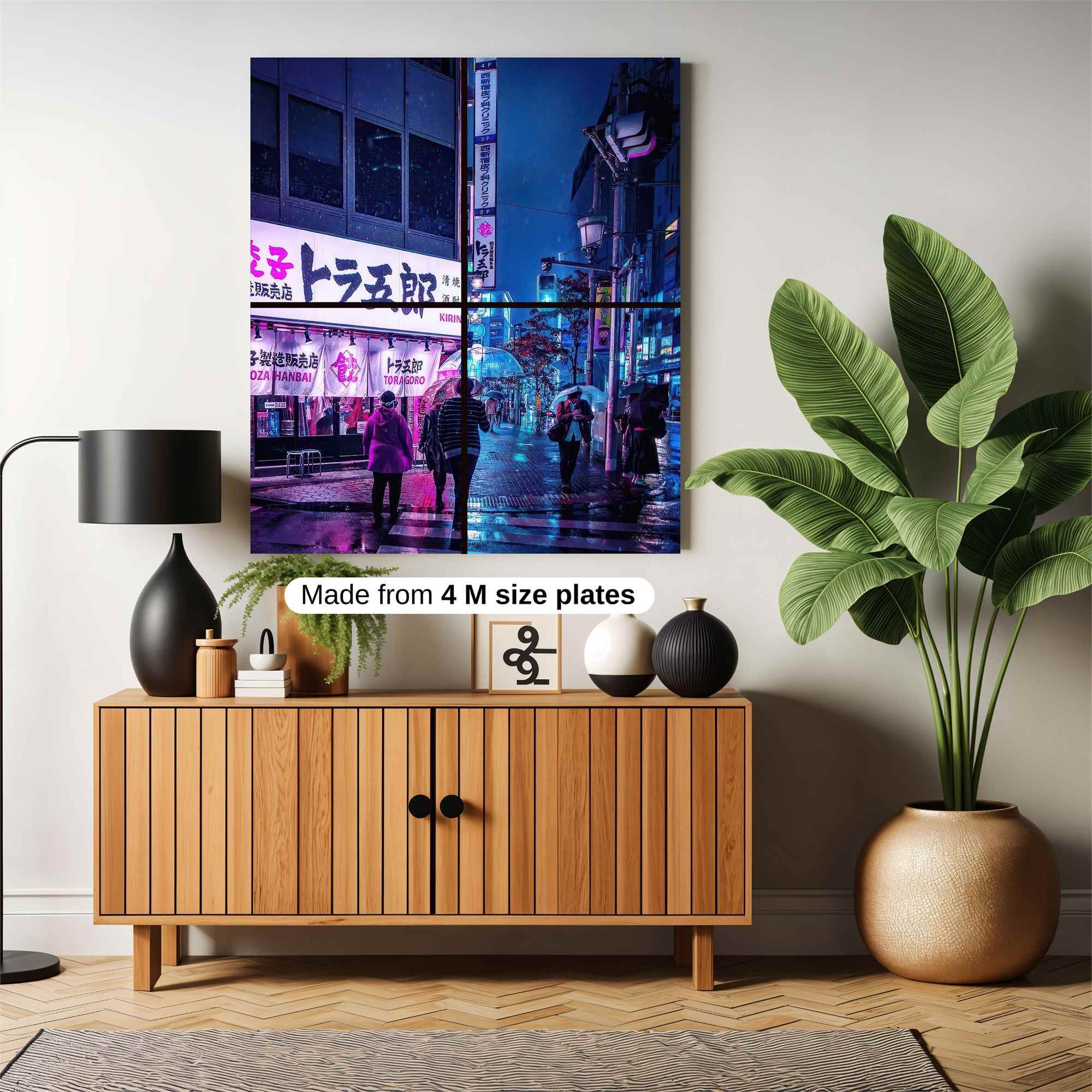 Neon Serenity Safe Wall Magnetic / M