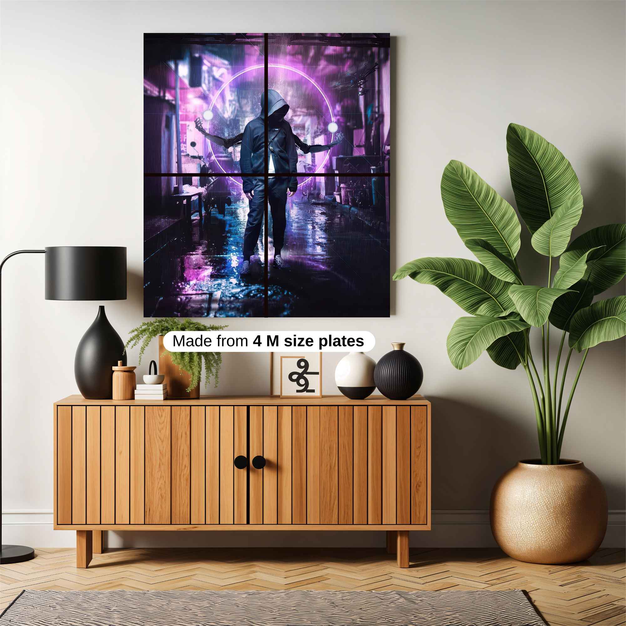 Neon Enigma Safe Wall Magnetic / M