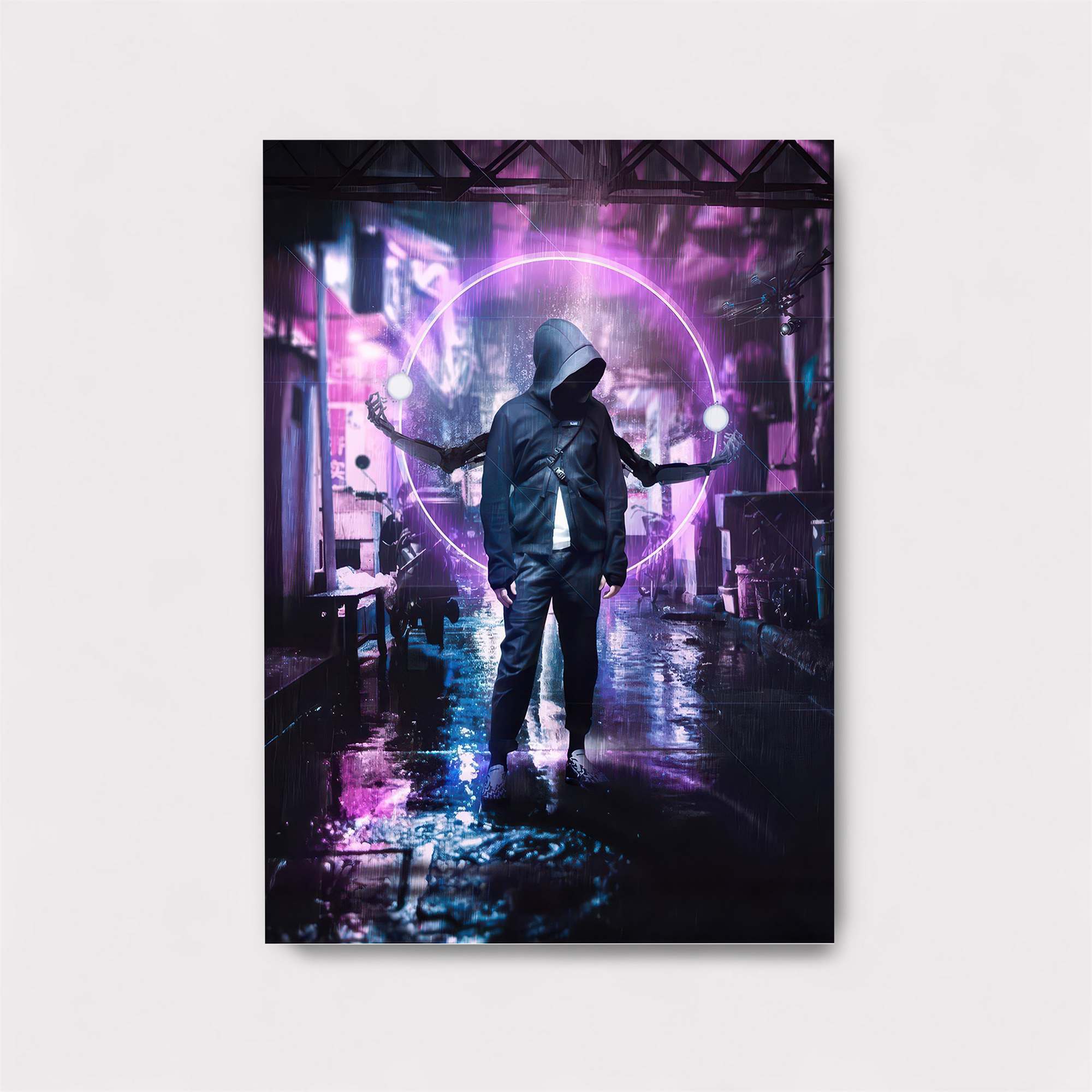 Neon Enigma Safe Wall Magnetic / M