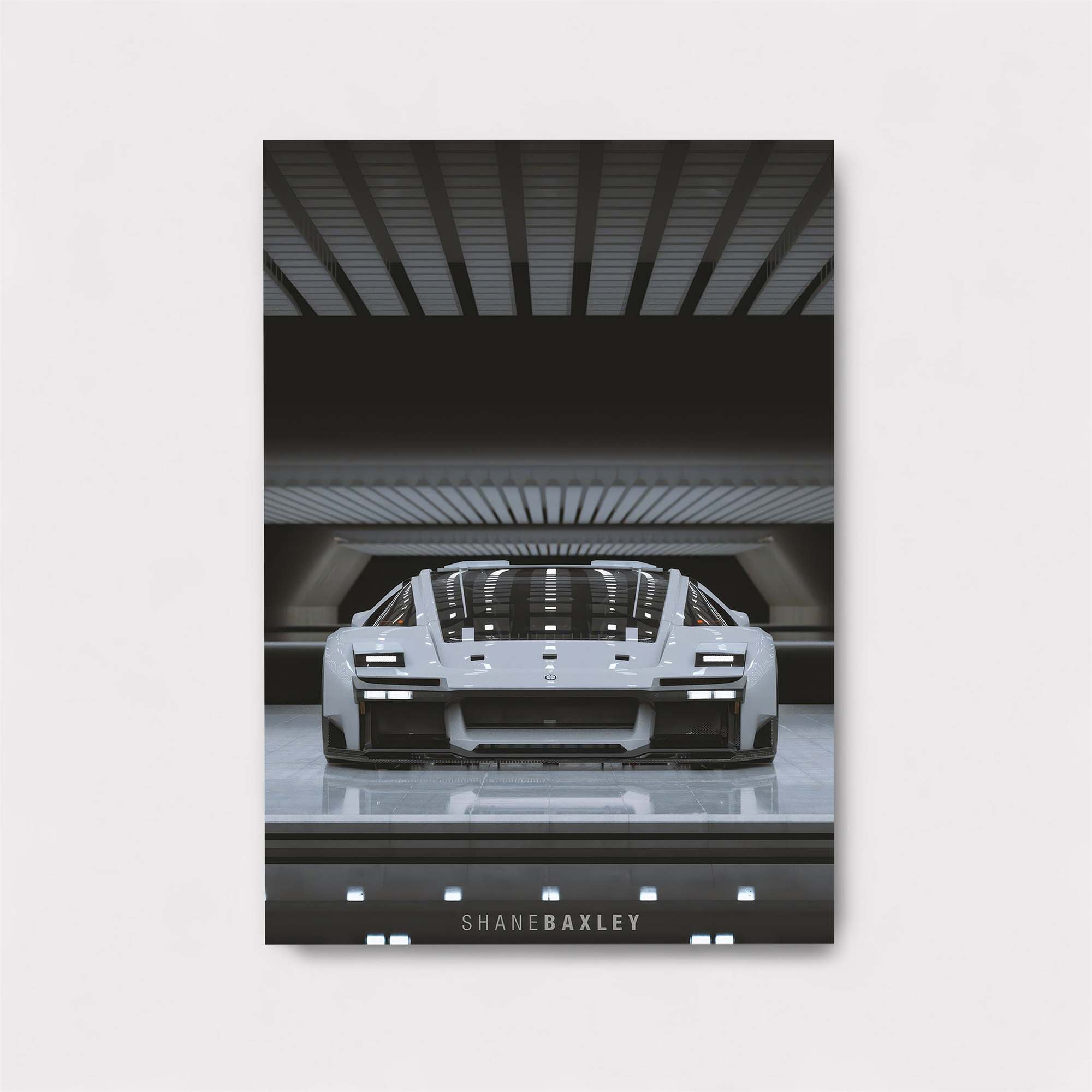 Futuristic Elegance Safe Wall Magnetic / M