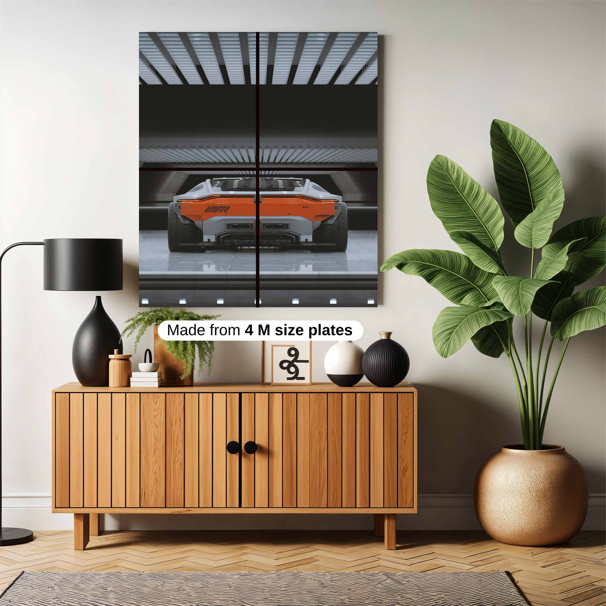 Futuristic Velocity Safe Wall Magnetic / M