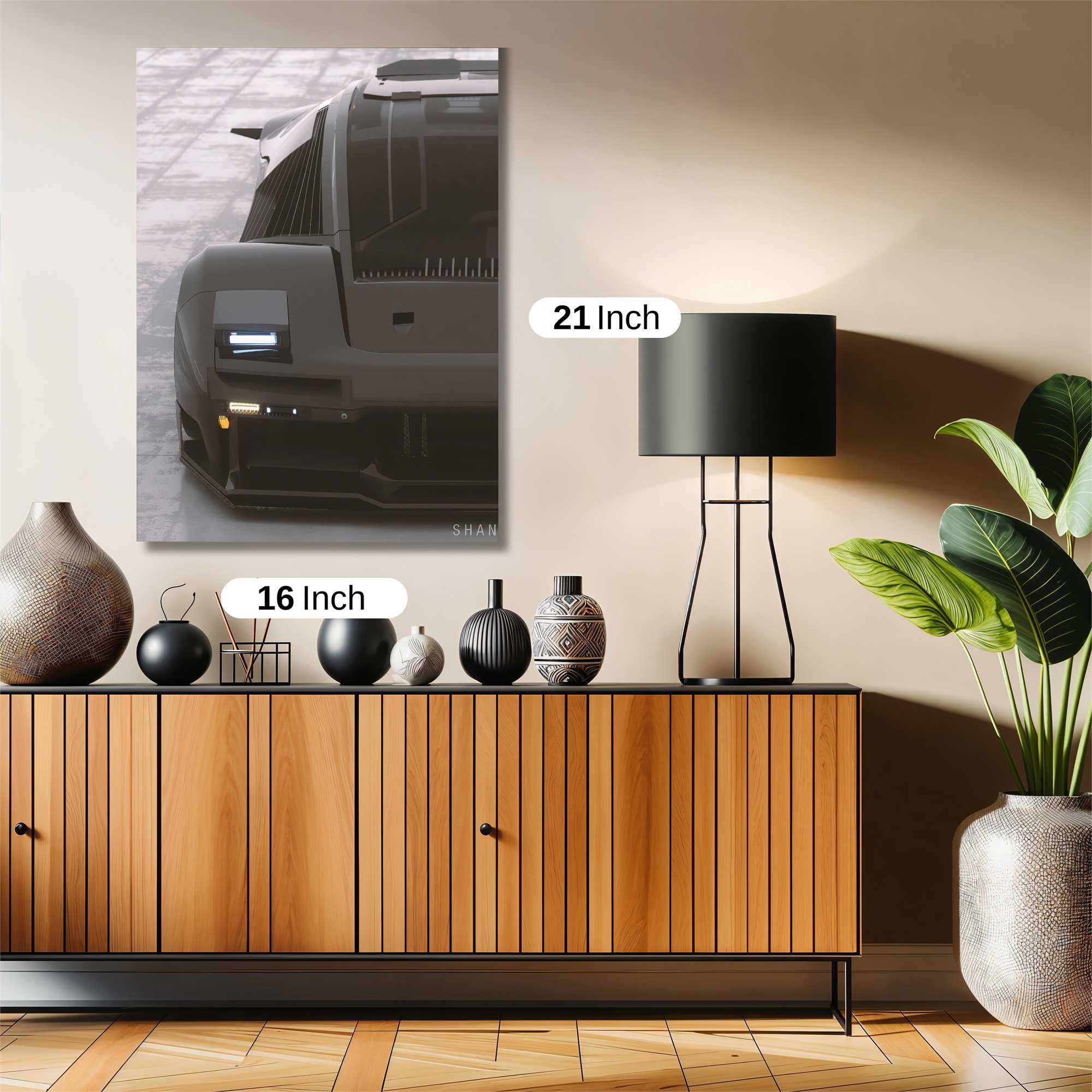 Lamborghini Allure Safe Wall Magnetic / M