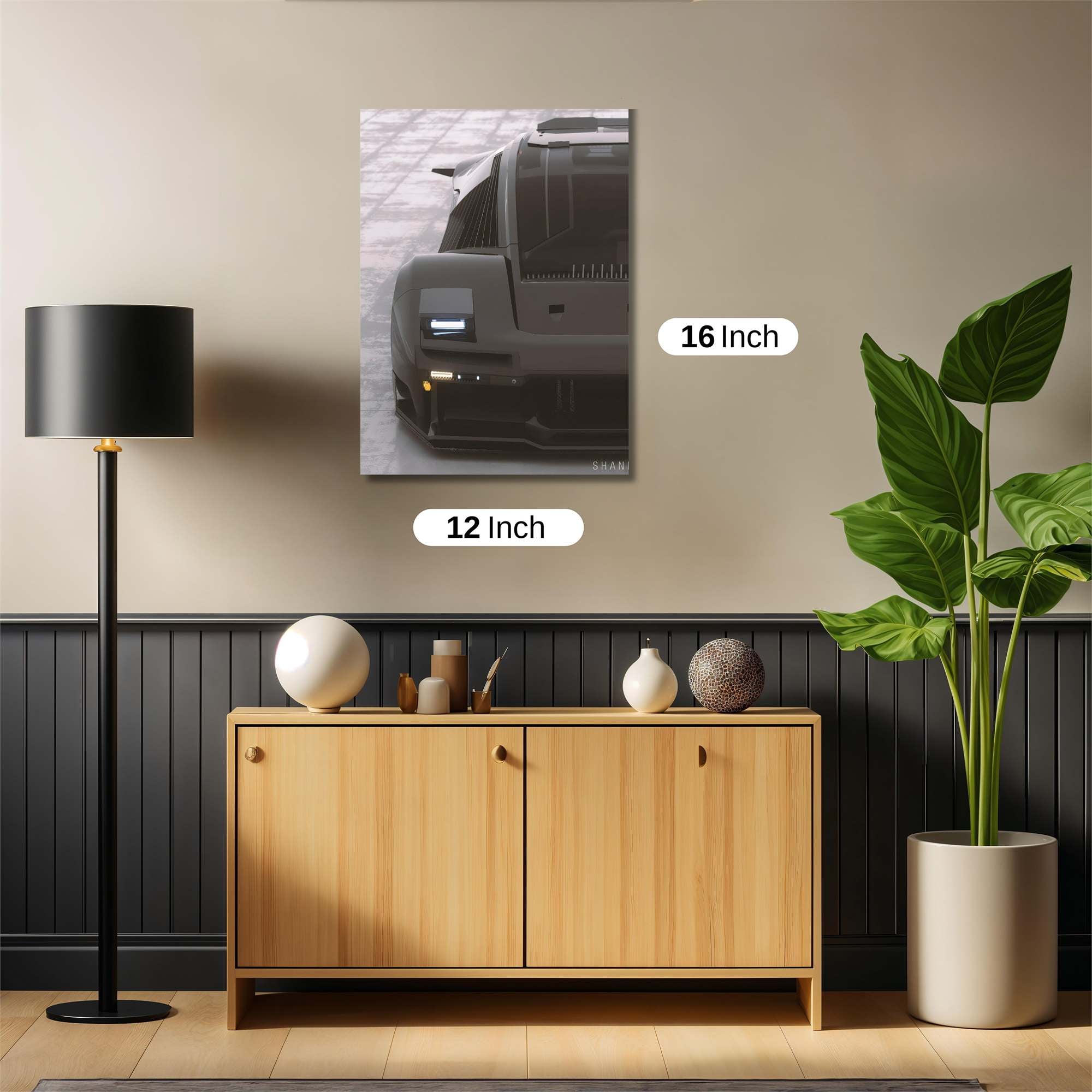 Lamborghini Allure Safe Wall Magnetic / M