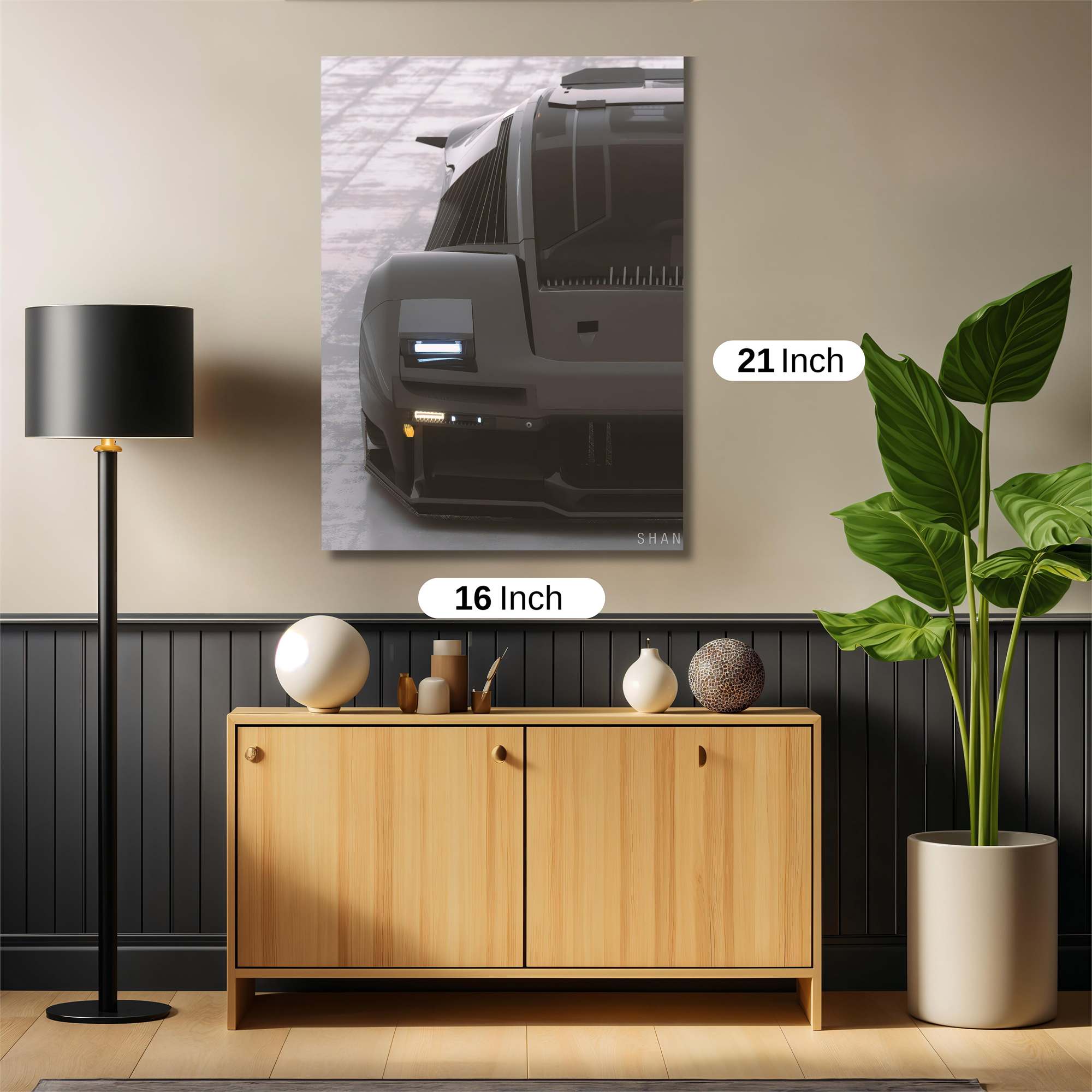 Lamborghini Allure Safe Wall Magnetic / M