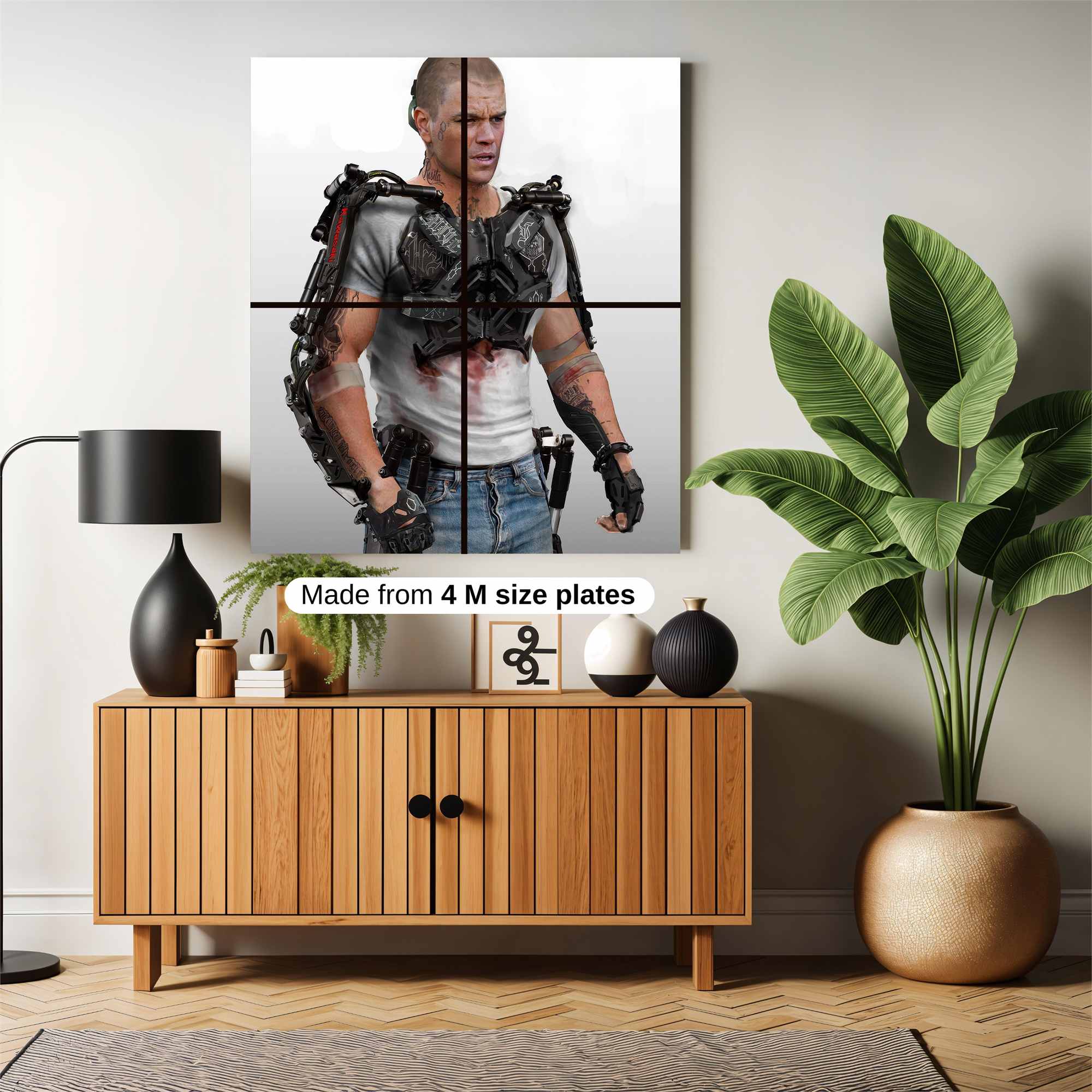 Futuristic Resolve Safe Wall Magnetic / M