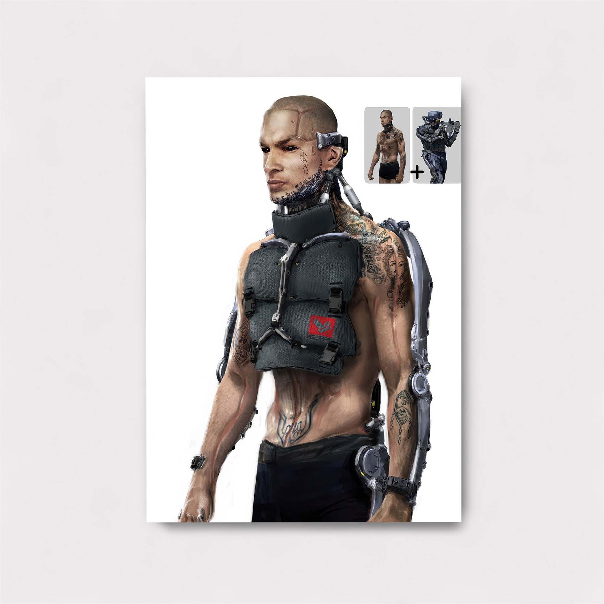 Cyborg Ascendancy Safe Wall Magnetic / M