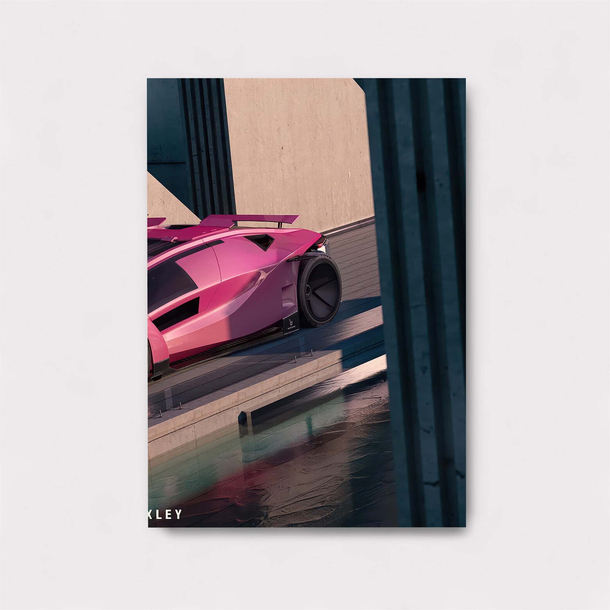 Futuristic Elegance Safe Wall Magnetic / M