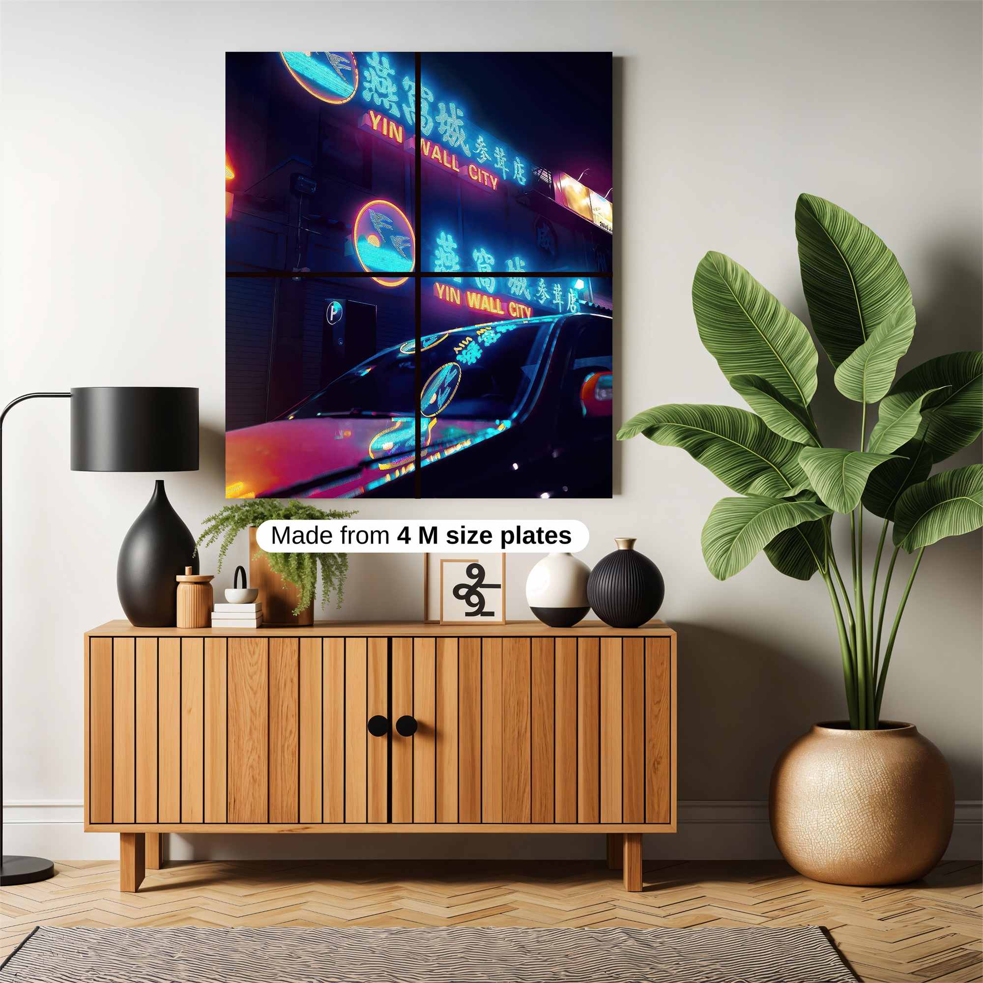 Neon Reverie Safe Wall Magnetic / M